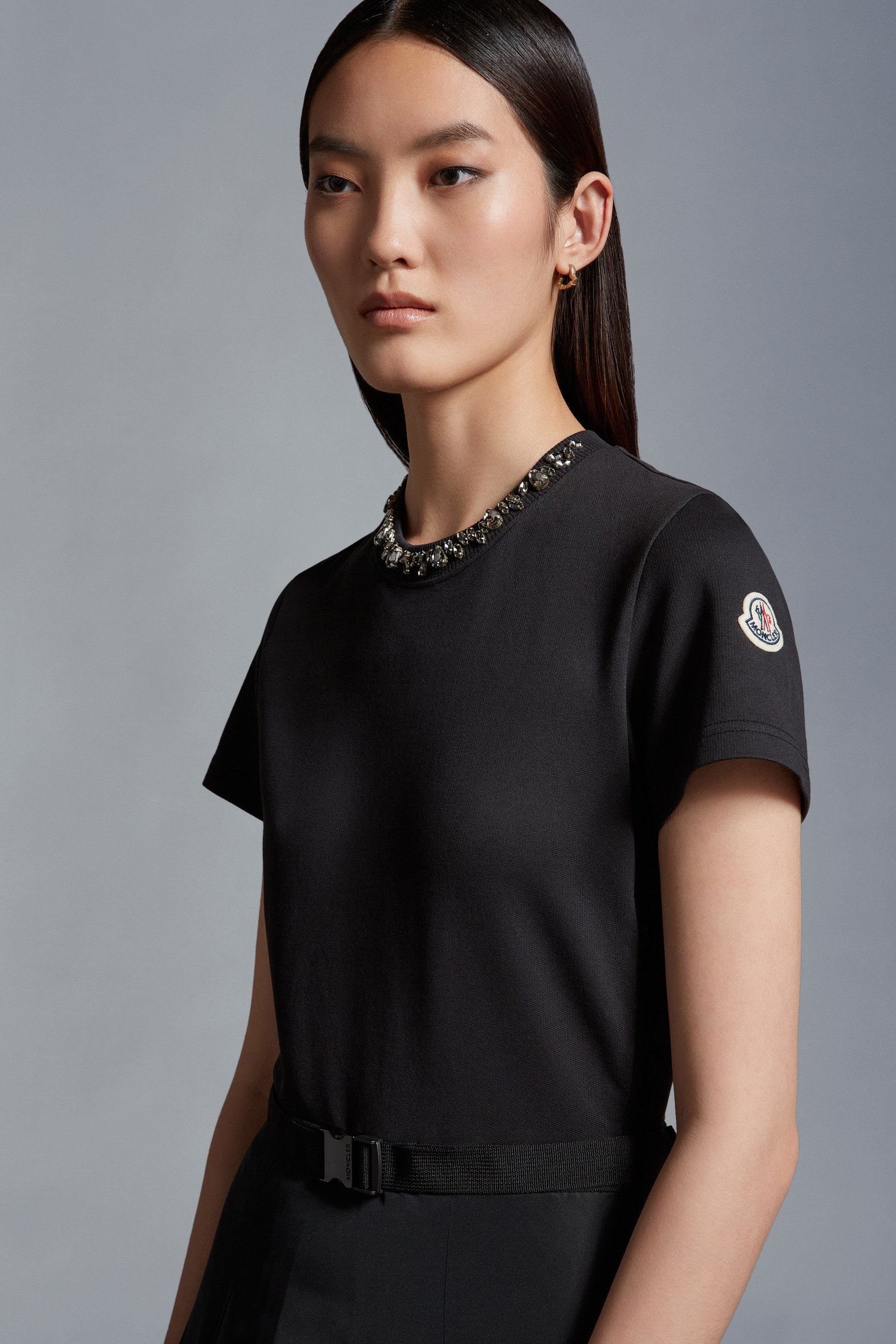 farfetch black dress Alessia Textured Satin and Lace Maxi Dress