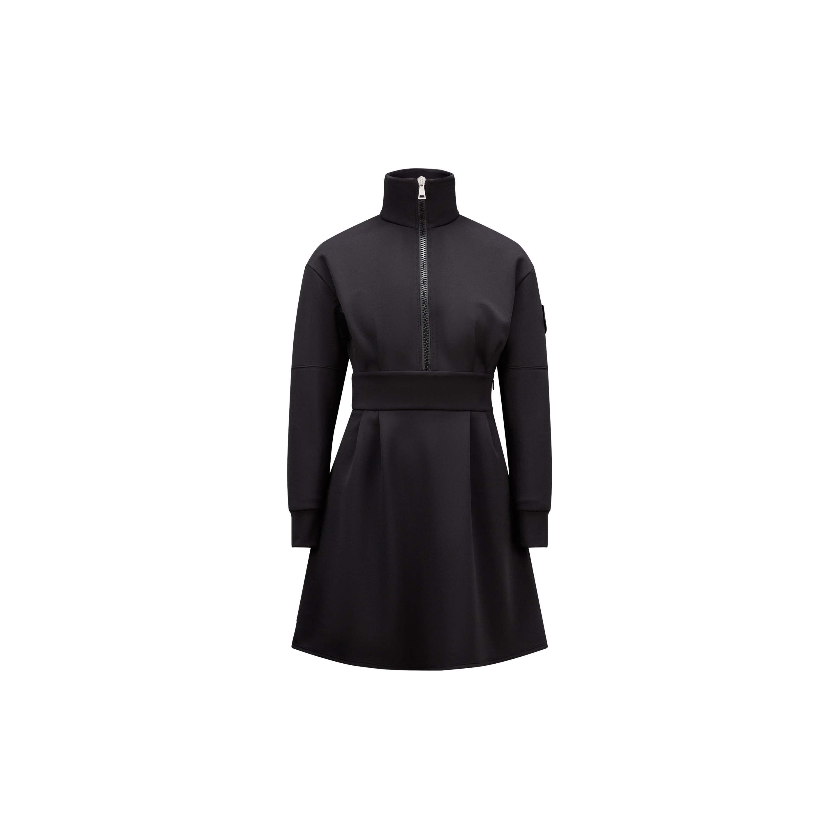 Moncler Collection Robe En Triacétate In Black