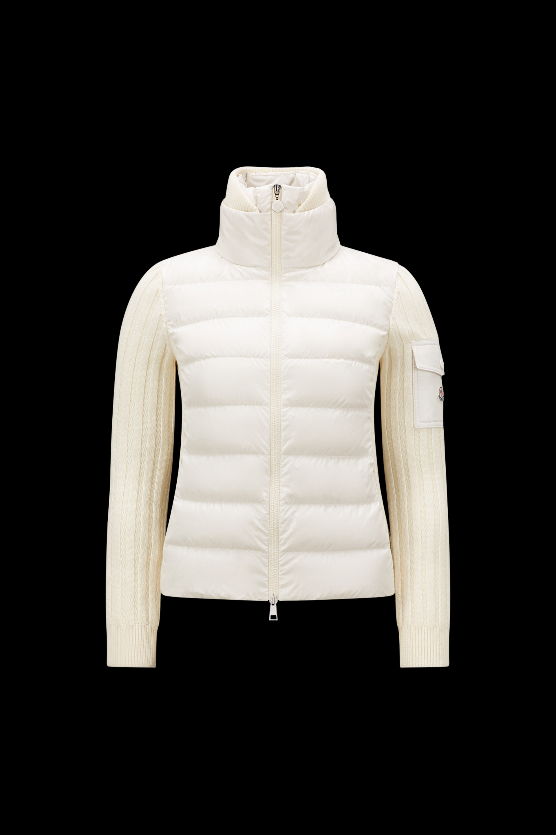 Moncler hotsell white cardigan