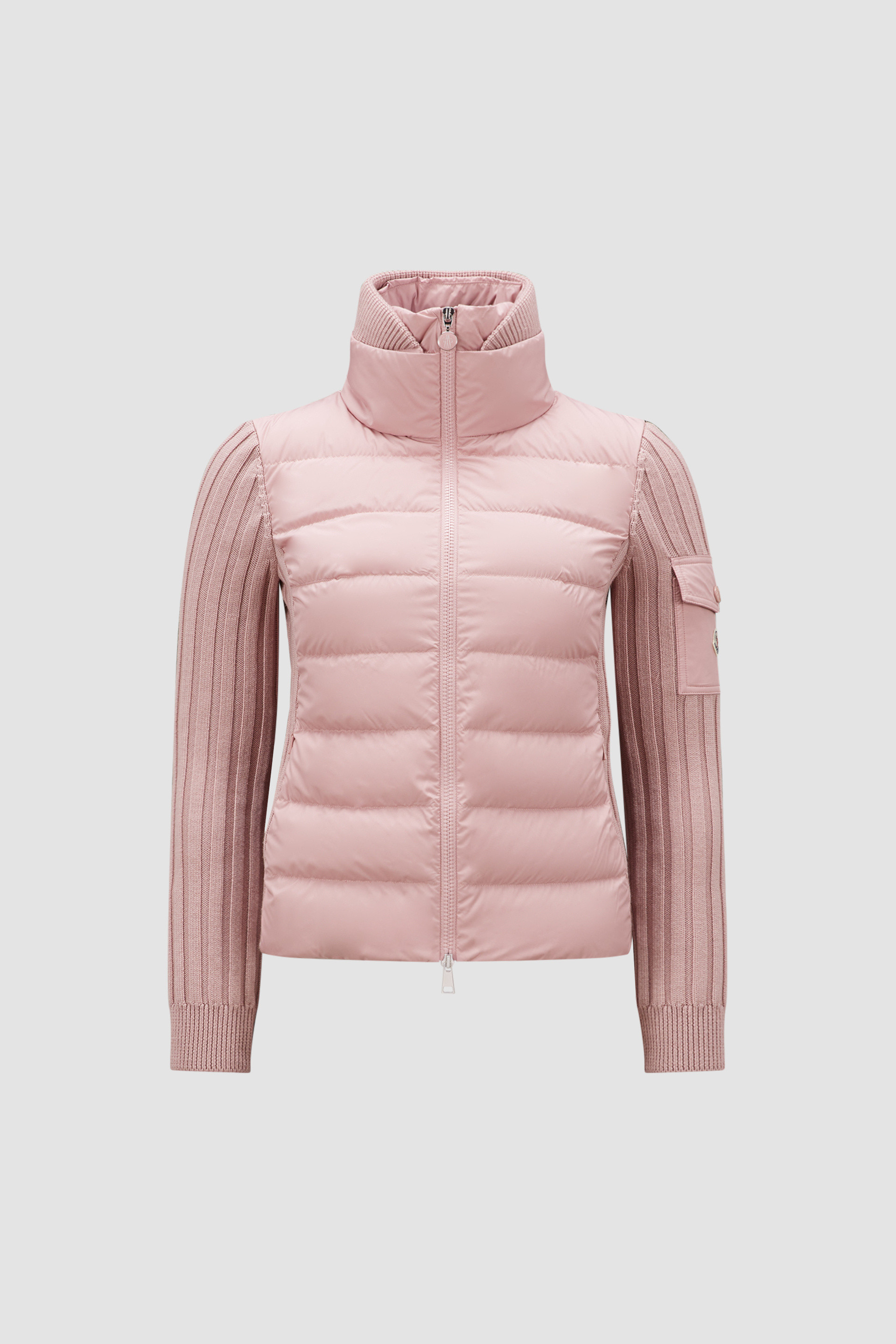 Moncler hotsell pink cardigan