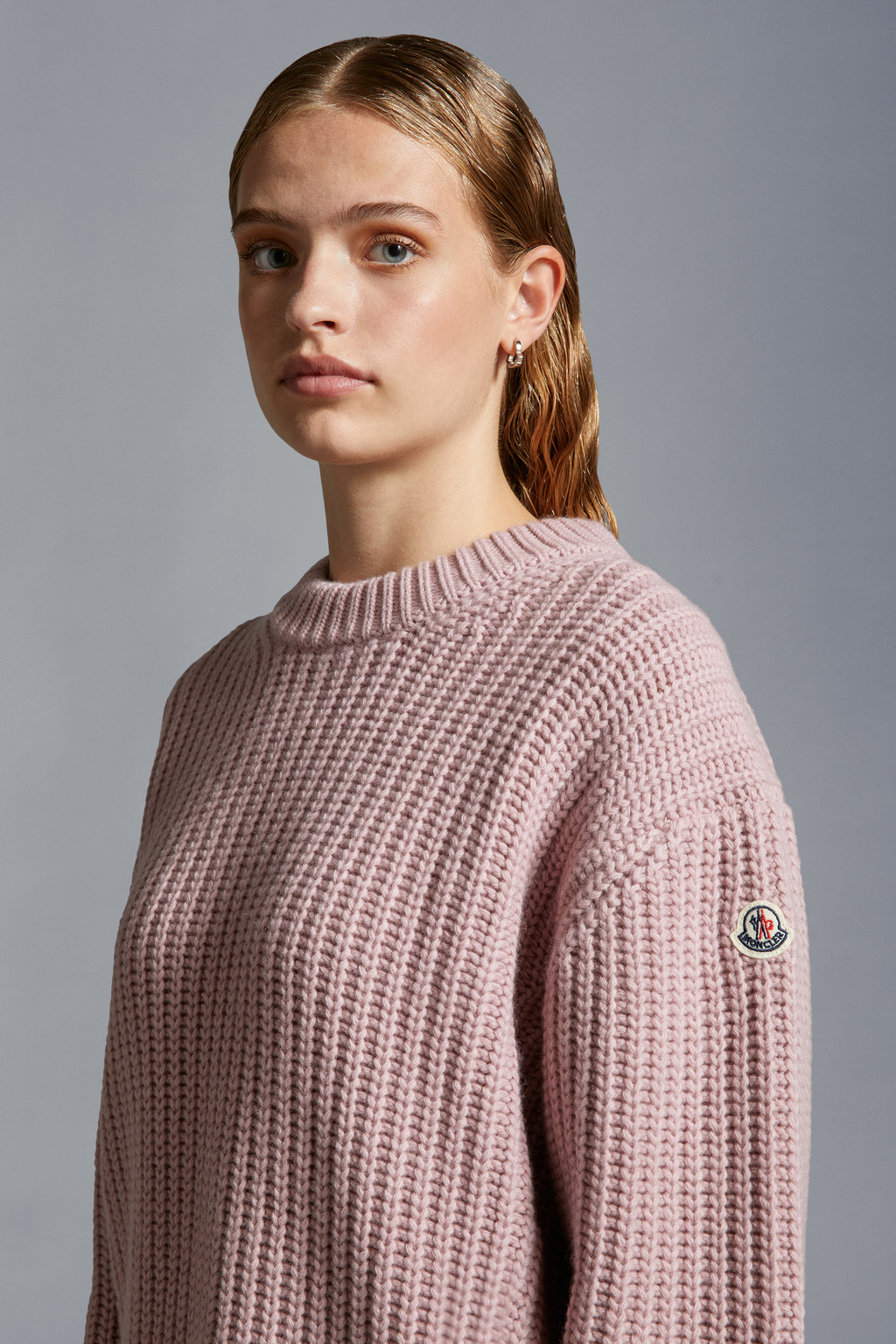 Light Pink Wool Jumper Sweaters & Cardigans for Women Moncler HK