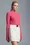 Wool Zip-Up Polo Neck Jumper Women Bright Pink Moncler