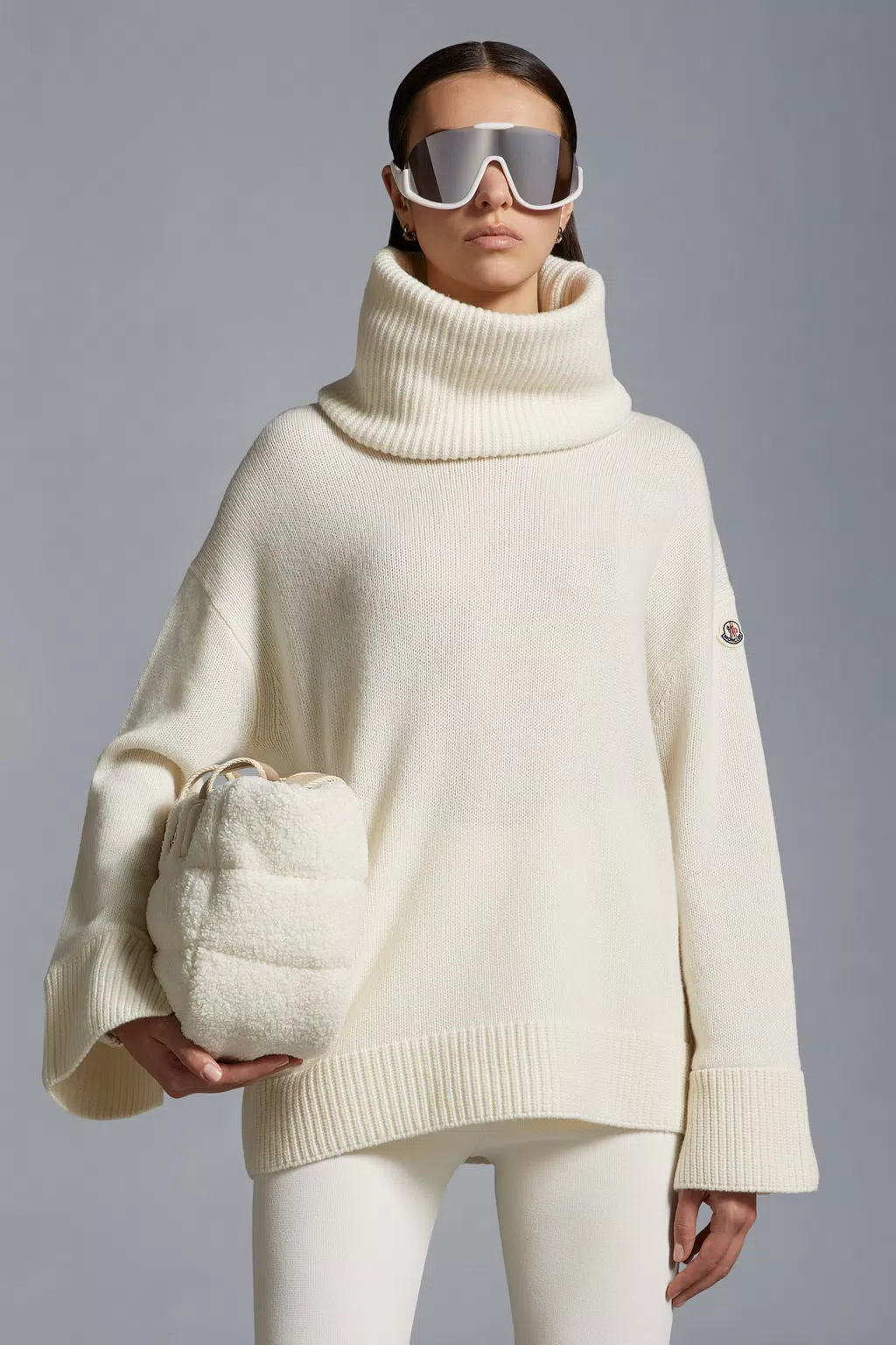 maglione dolcevita in lana