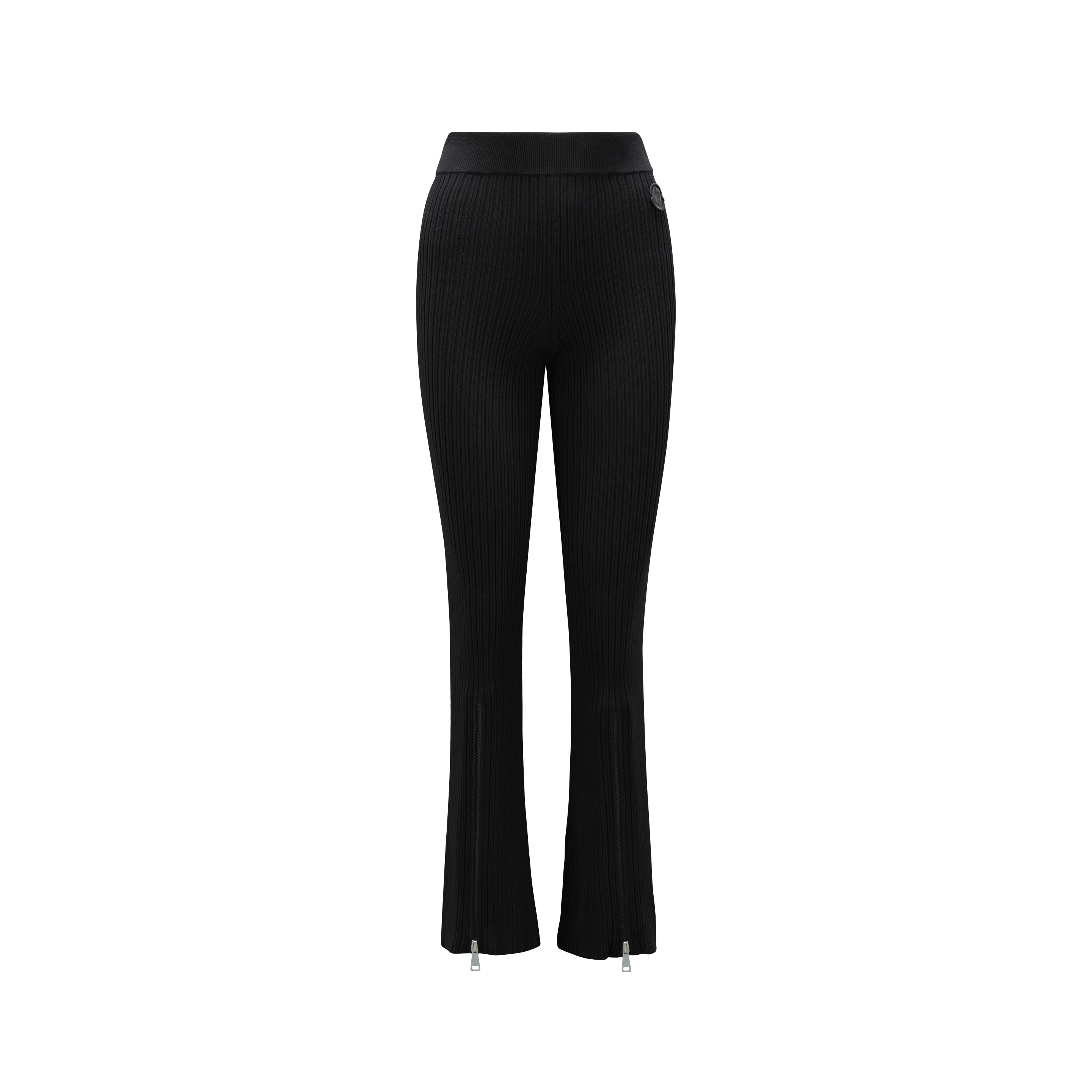 Moncler Collection Pantalon En Crêpe In Noir