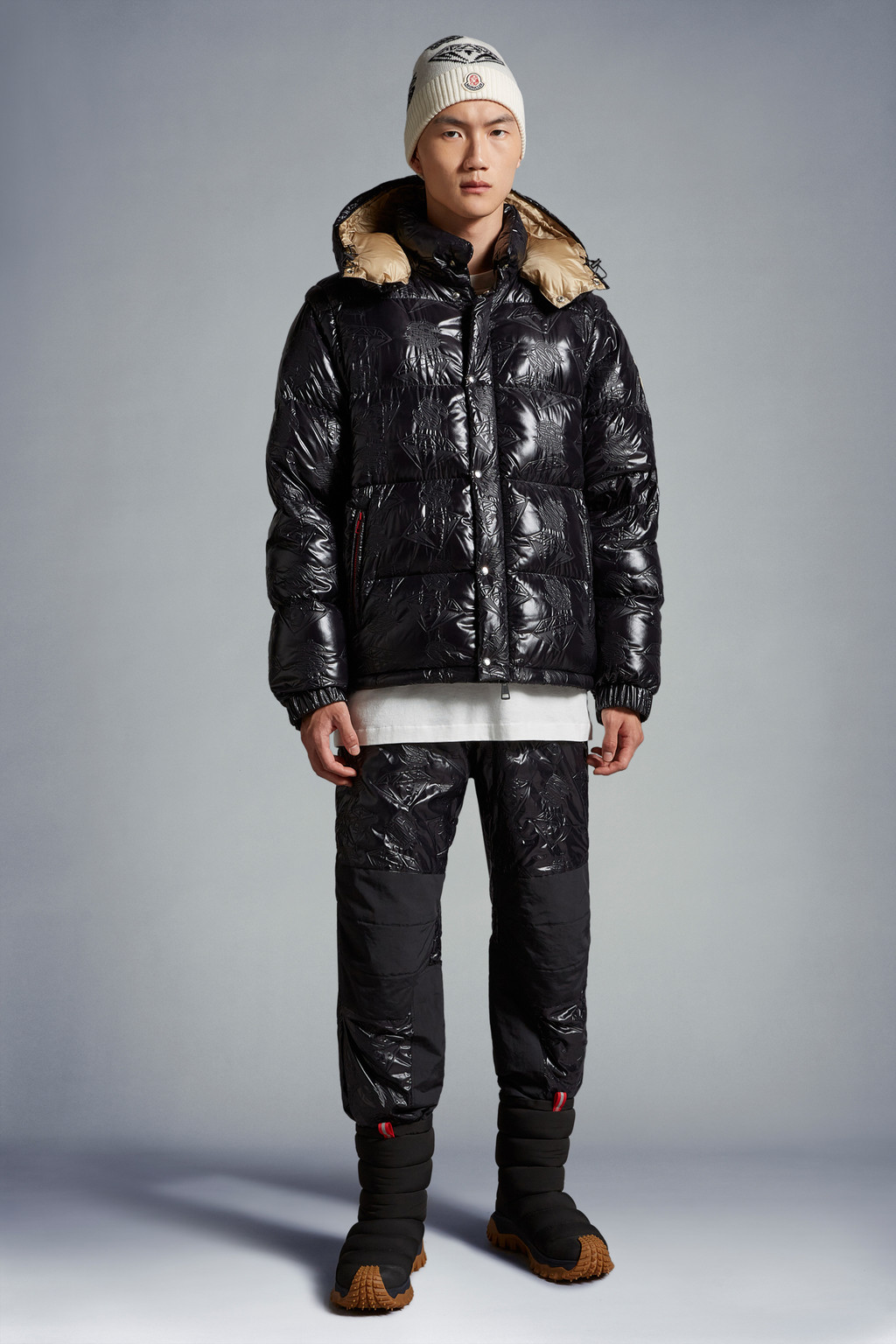 Black Dryden Short Down Jacket - for Special Projects | Moncler SI