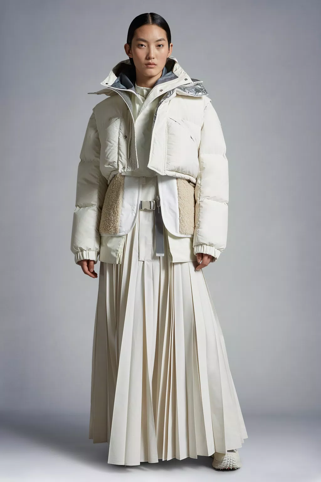 Look completo bianco Donna Bianco Moncler 1