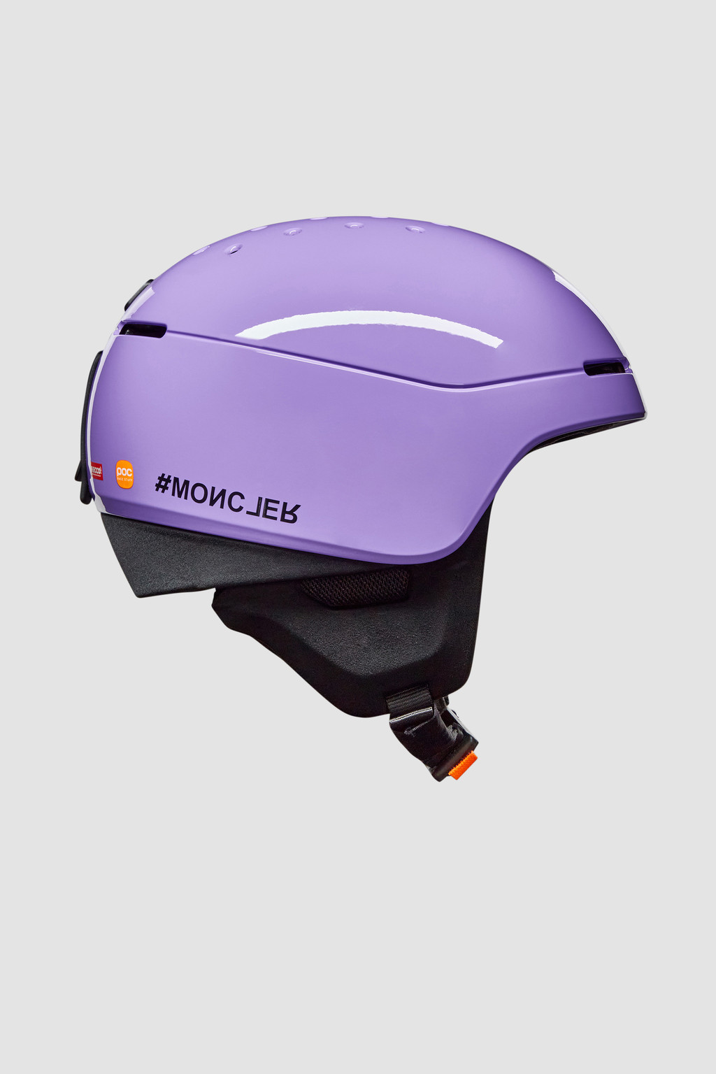 Lilac Logo Ski Helmet Ski Helmets for Women Moncler LU
