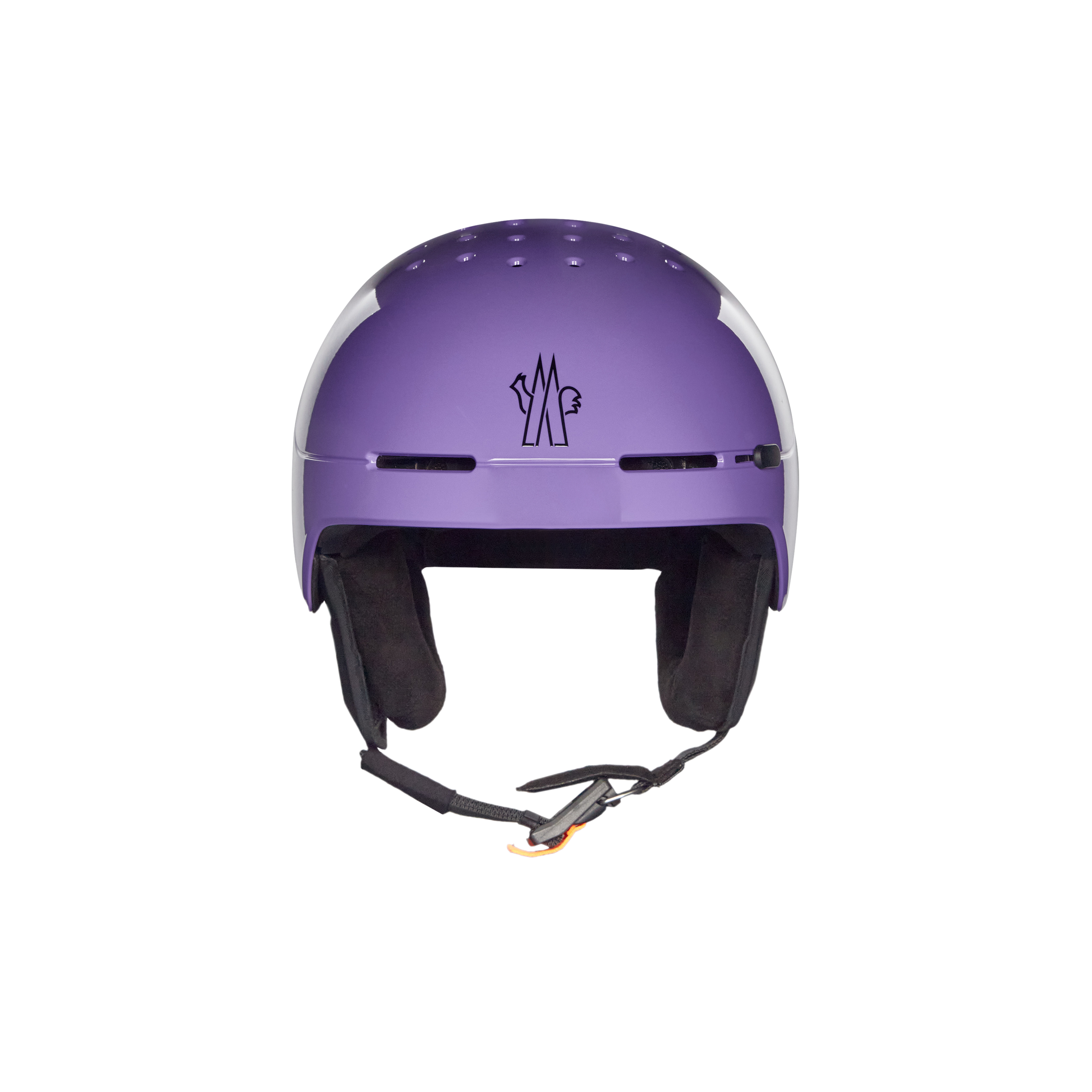Moncler Genius Casque De Ski Avec Logo In Purple