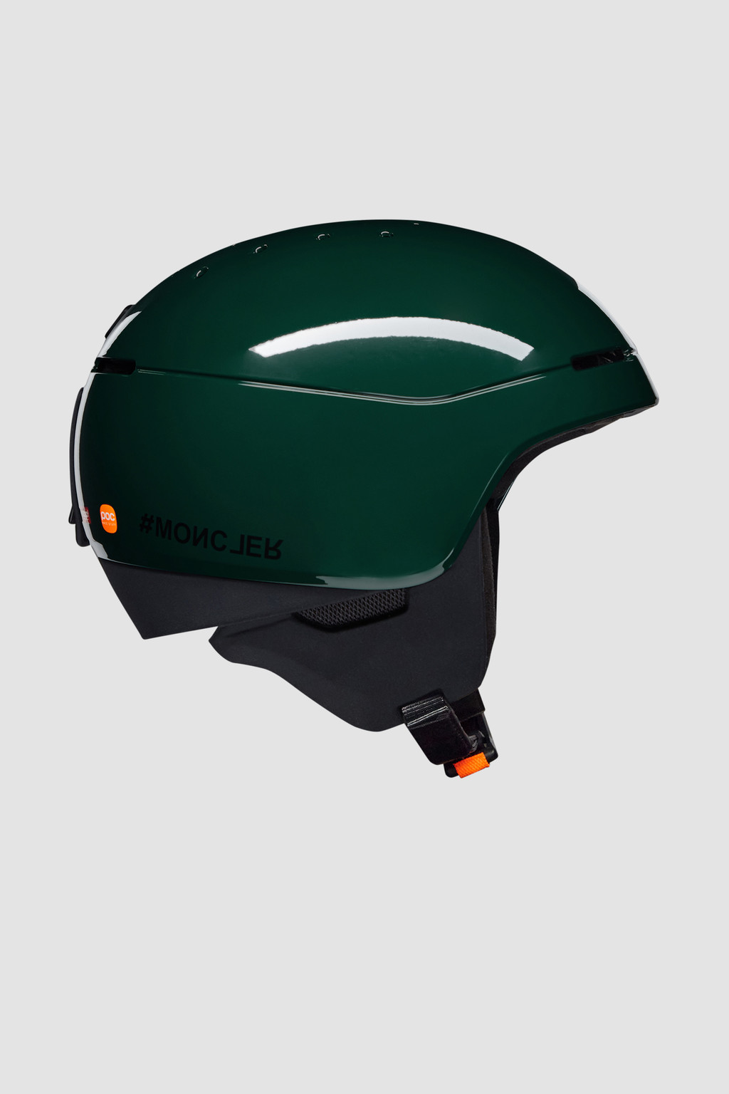 Green Logo Ski Helmet Ski Helmets for Men Moncler IE