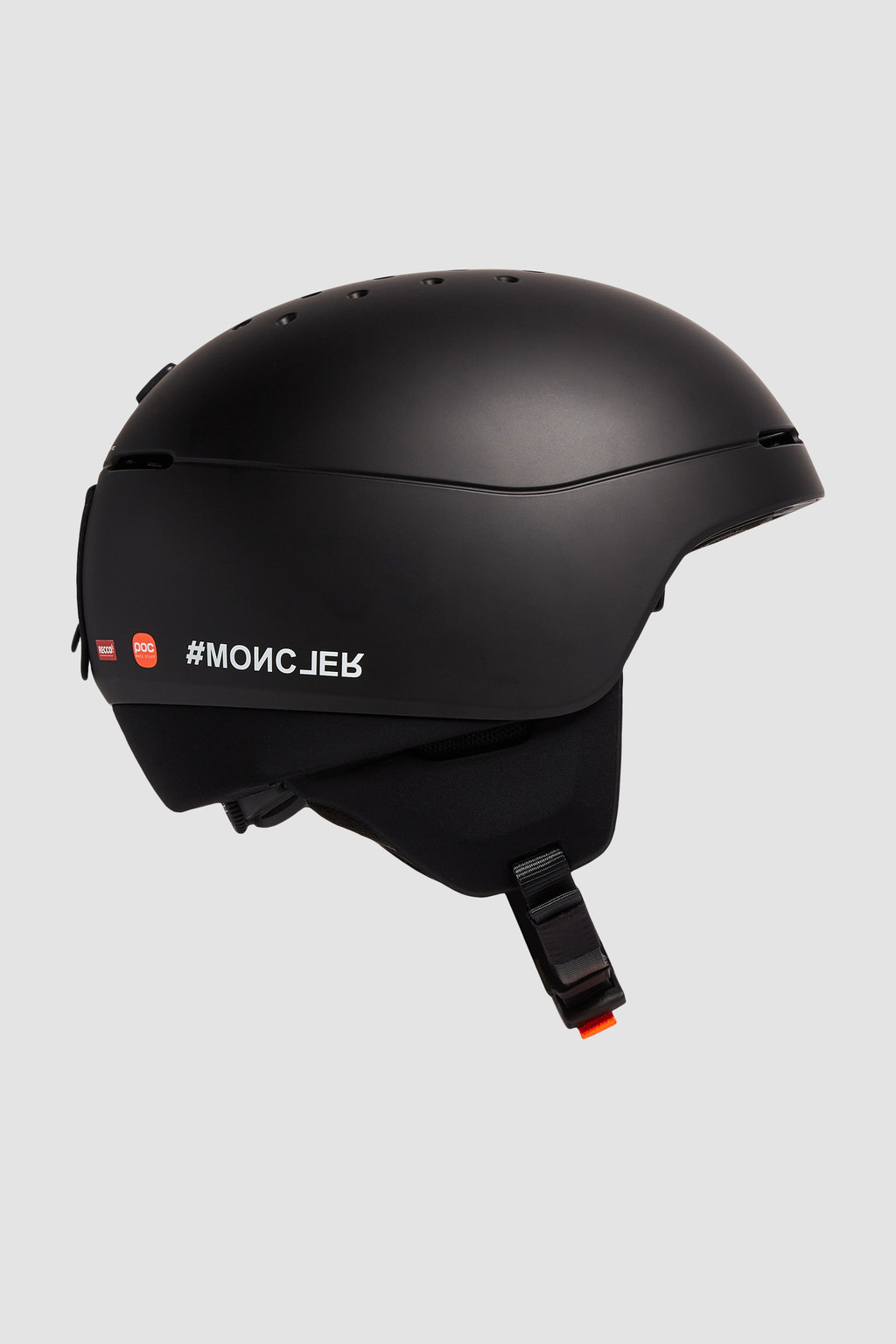 Black Logo Ski Helmet Ski Helmets for Men Moncler CY