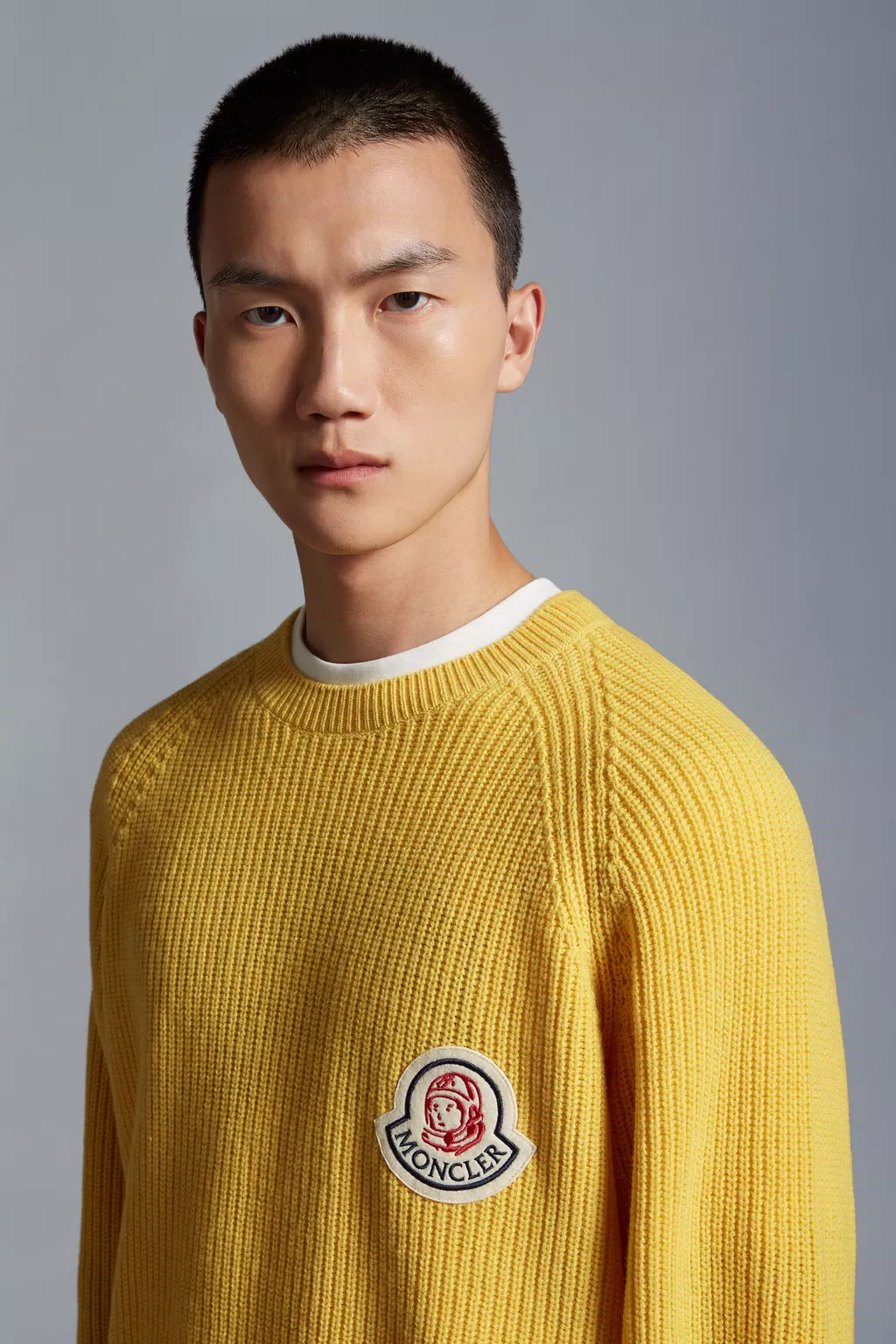 Yellow Wool & Cashmere Sweater - for Special Projects | Moncler US