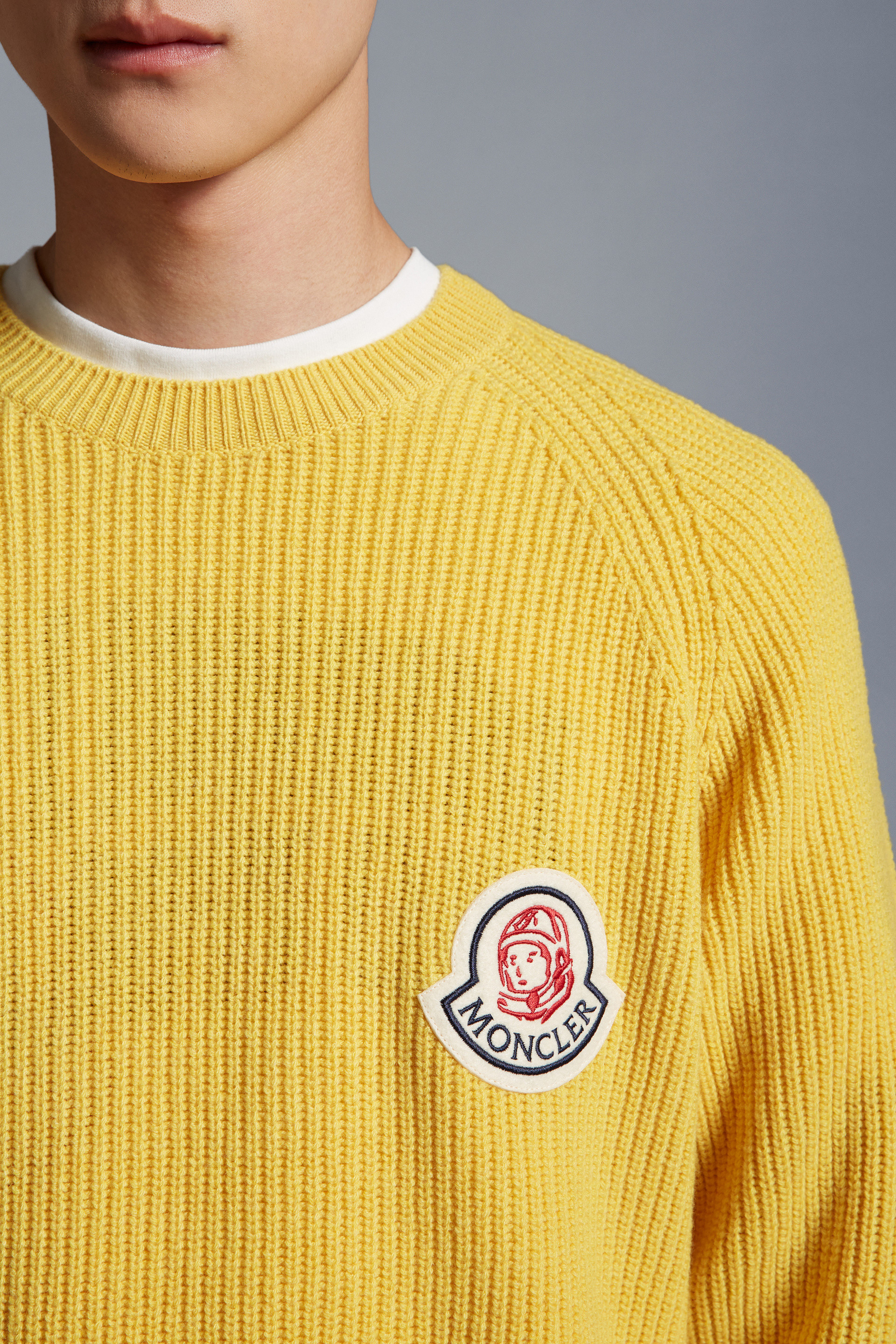 Moncler yellow sweater new arrivals