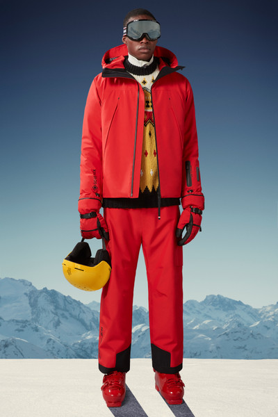 Fire Red Lapaz Ski Jacket - Windbreakers & Raincoats for Men | Moncler GB