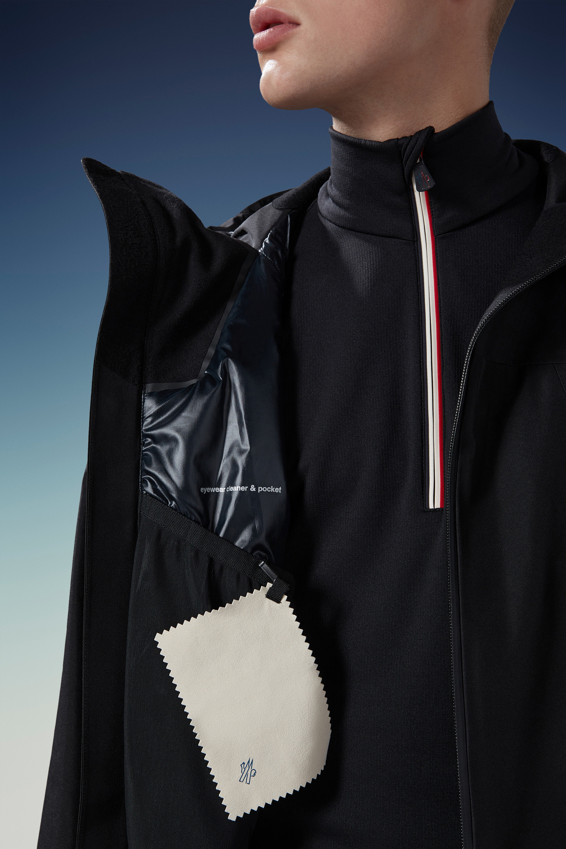 Black Hinterburg Ski Jacket - Windbreakers & Raincoats for Men