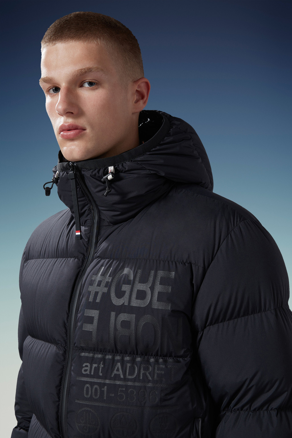 Black Adret Short Down Jacket Short Down Jackets for Men Moncler US
