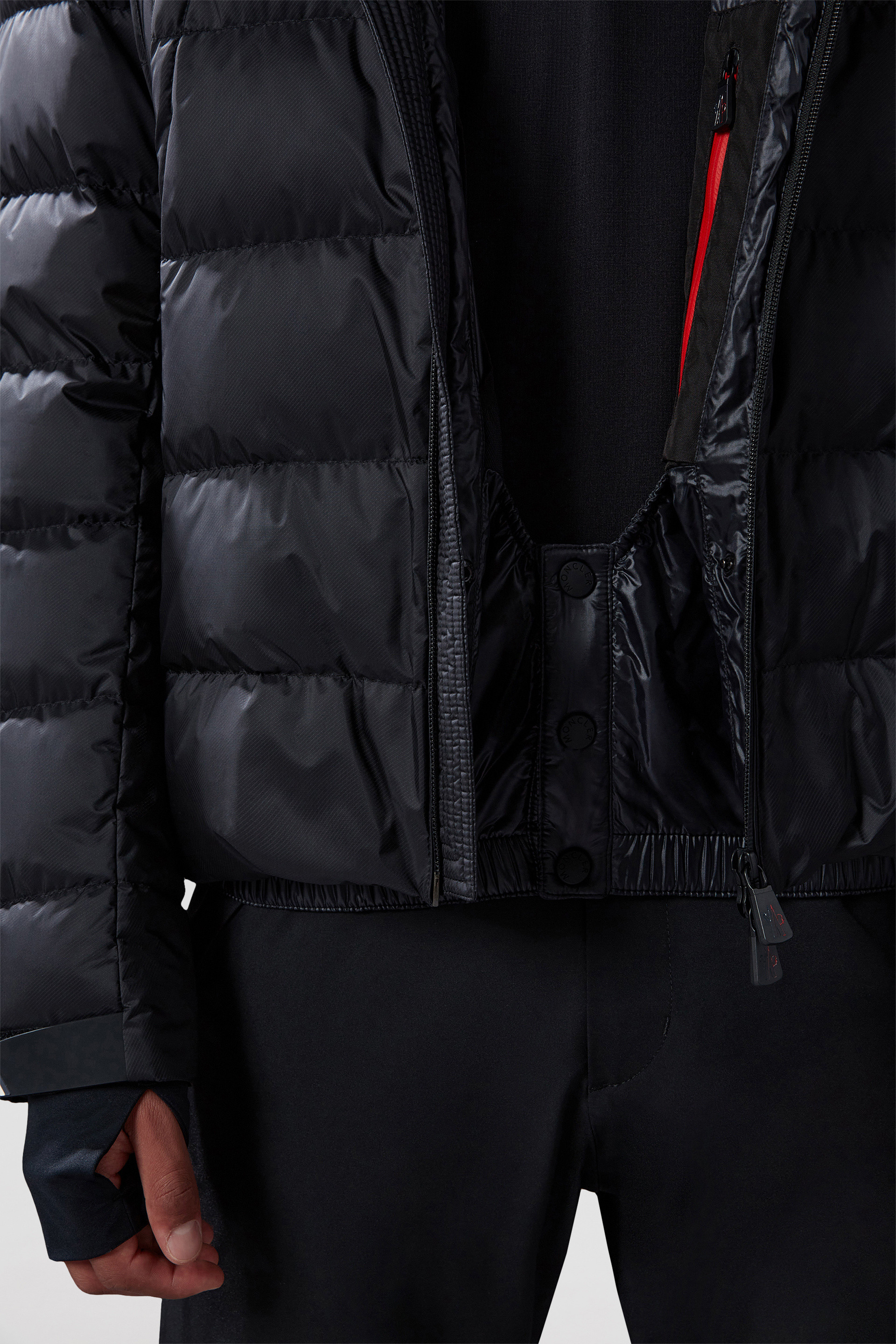 Moncler black sale label jacket