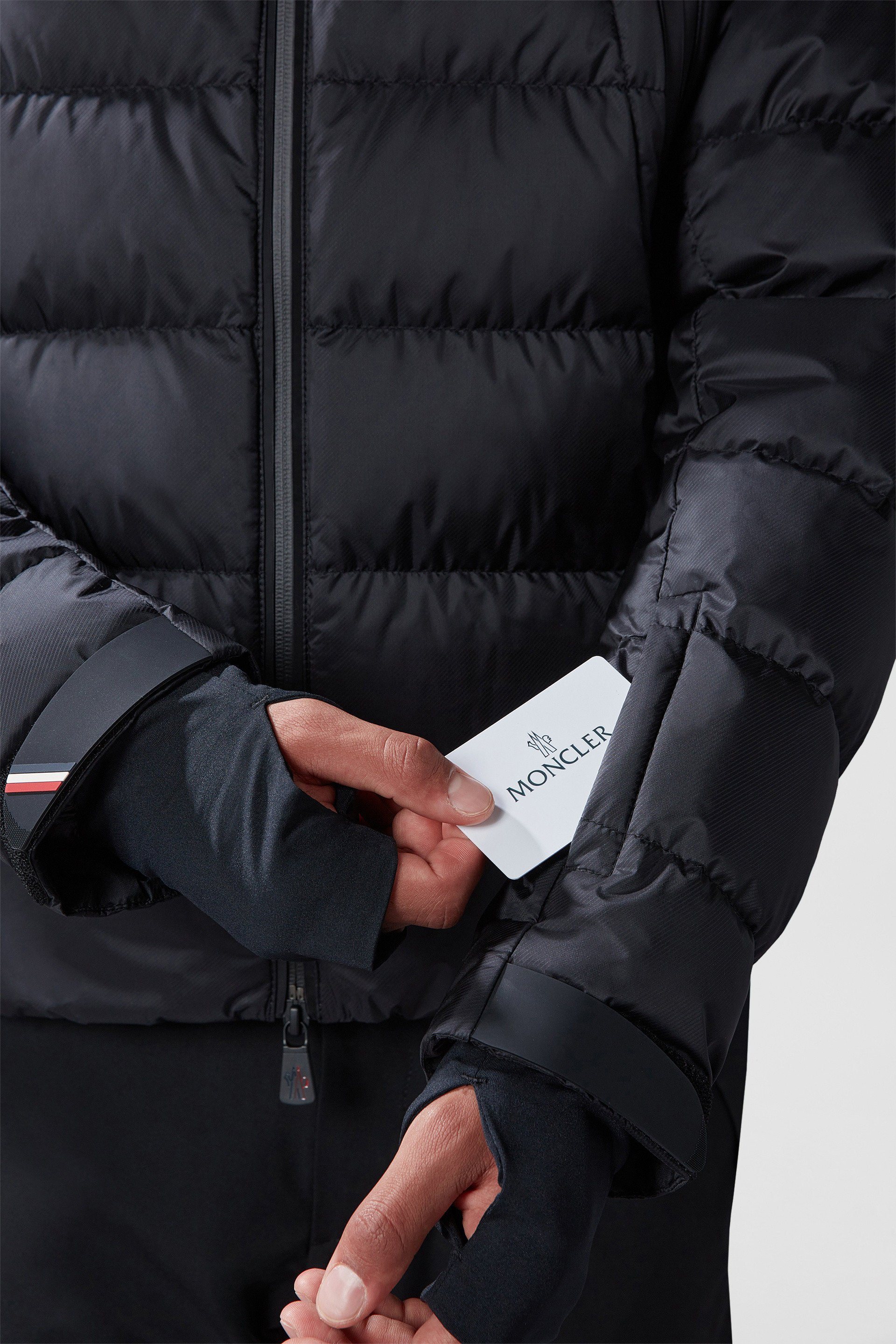 Black Camurac Short Down Jacket - Short Down Jackets for Men 