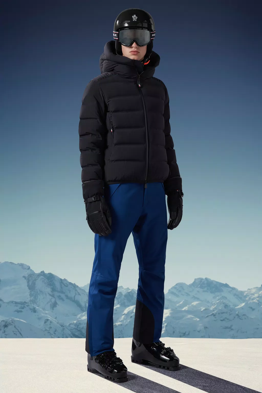 Лыжные брюки Для мужчин Синий Moncler 1