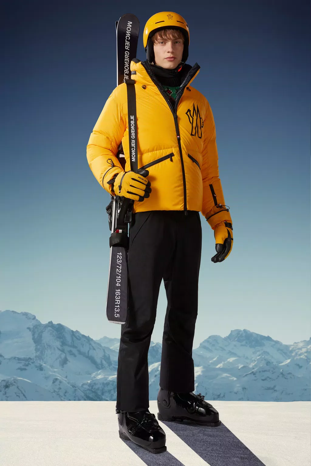 Лыжные брюки Для мужчин Черный Moncler 1