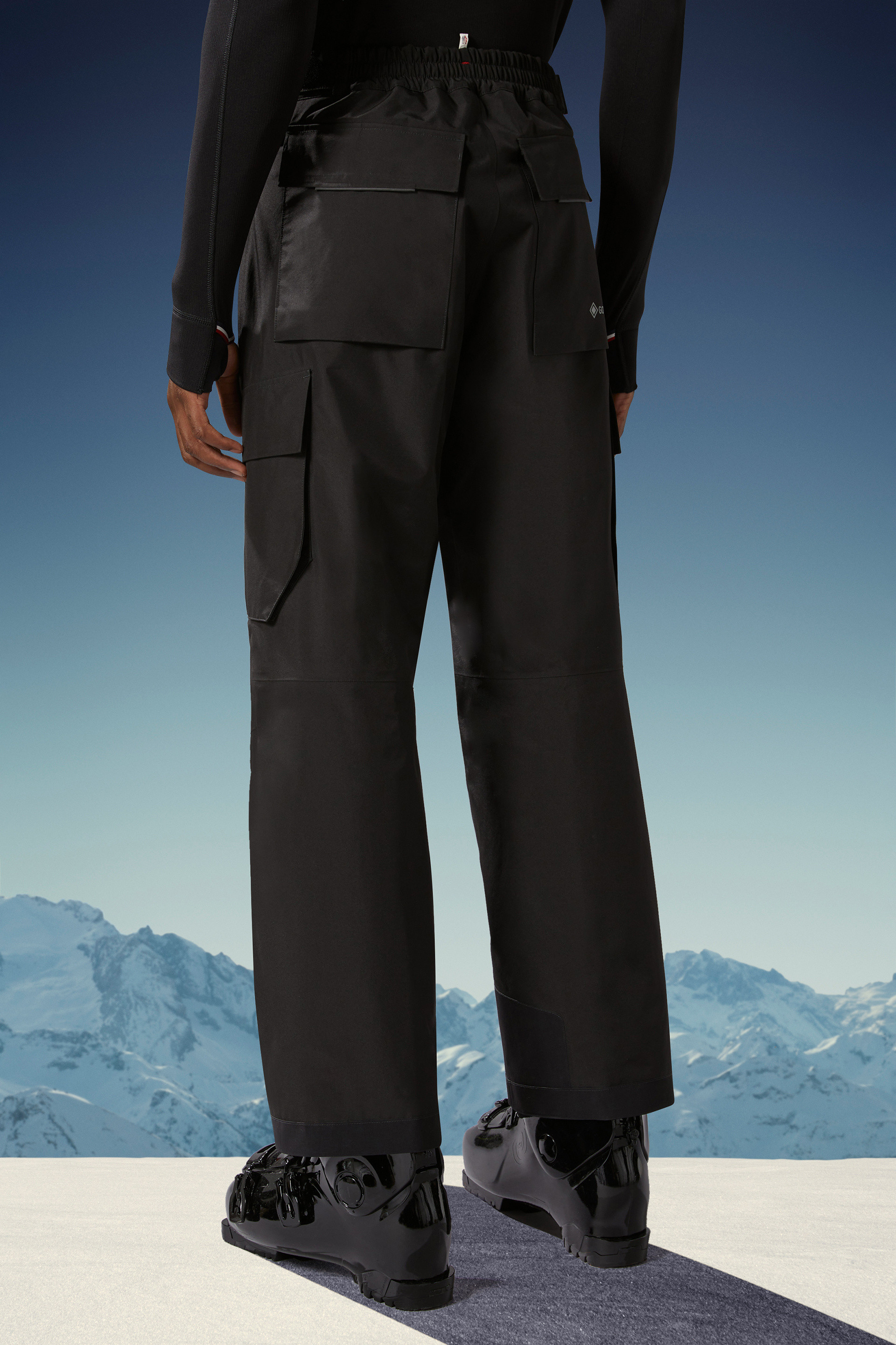 Moncler Grenoble High Waisted Ski Pant in Black