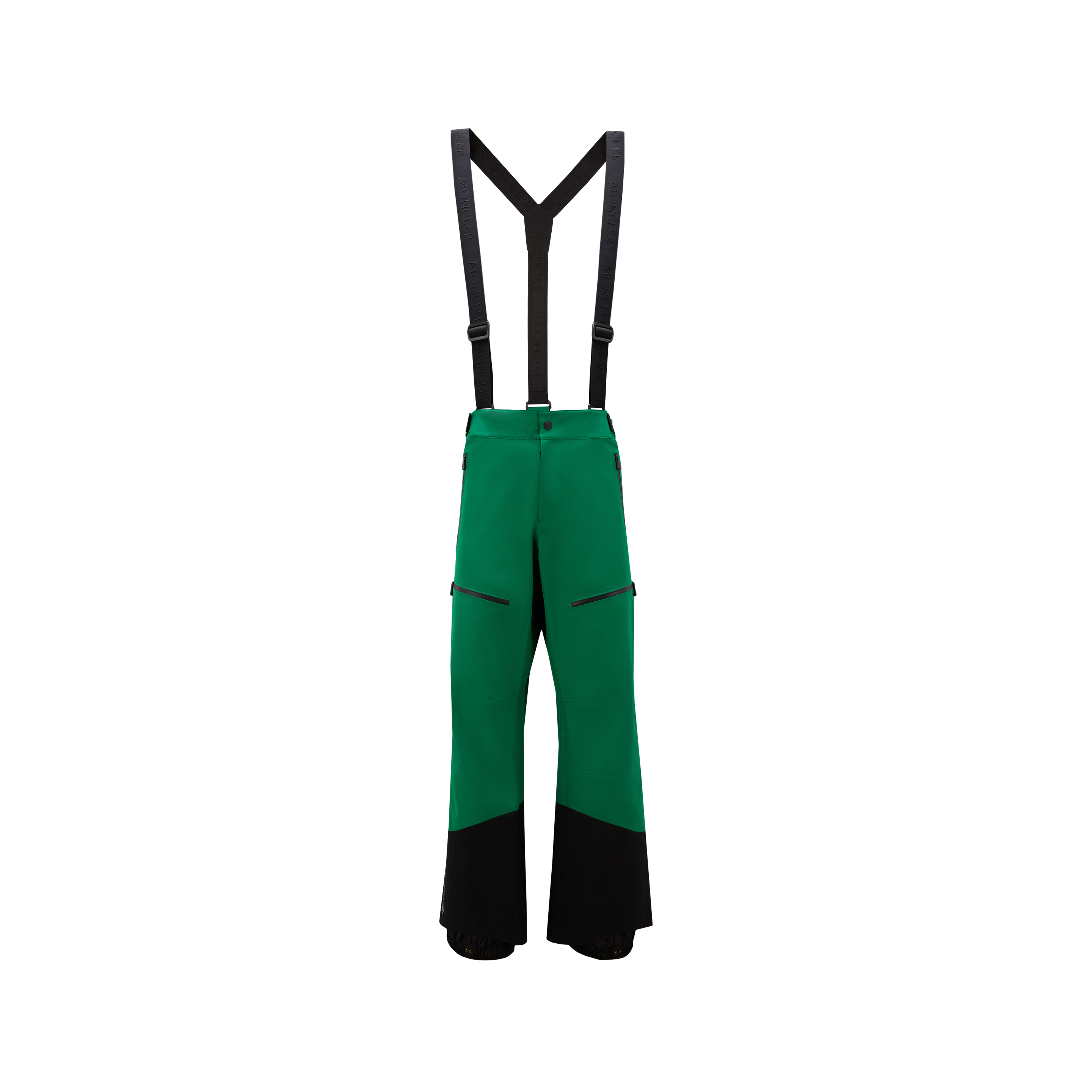 Shop Moncler Ski Trousers, Men, Green, Size: M