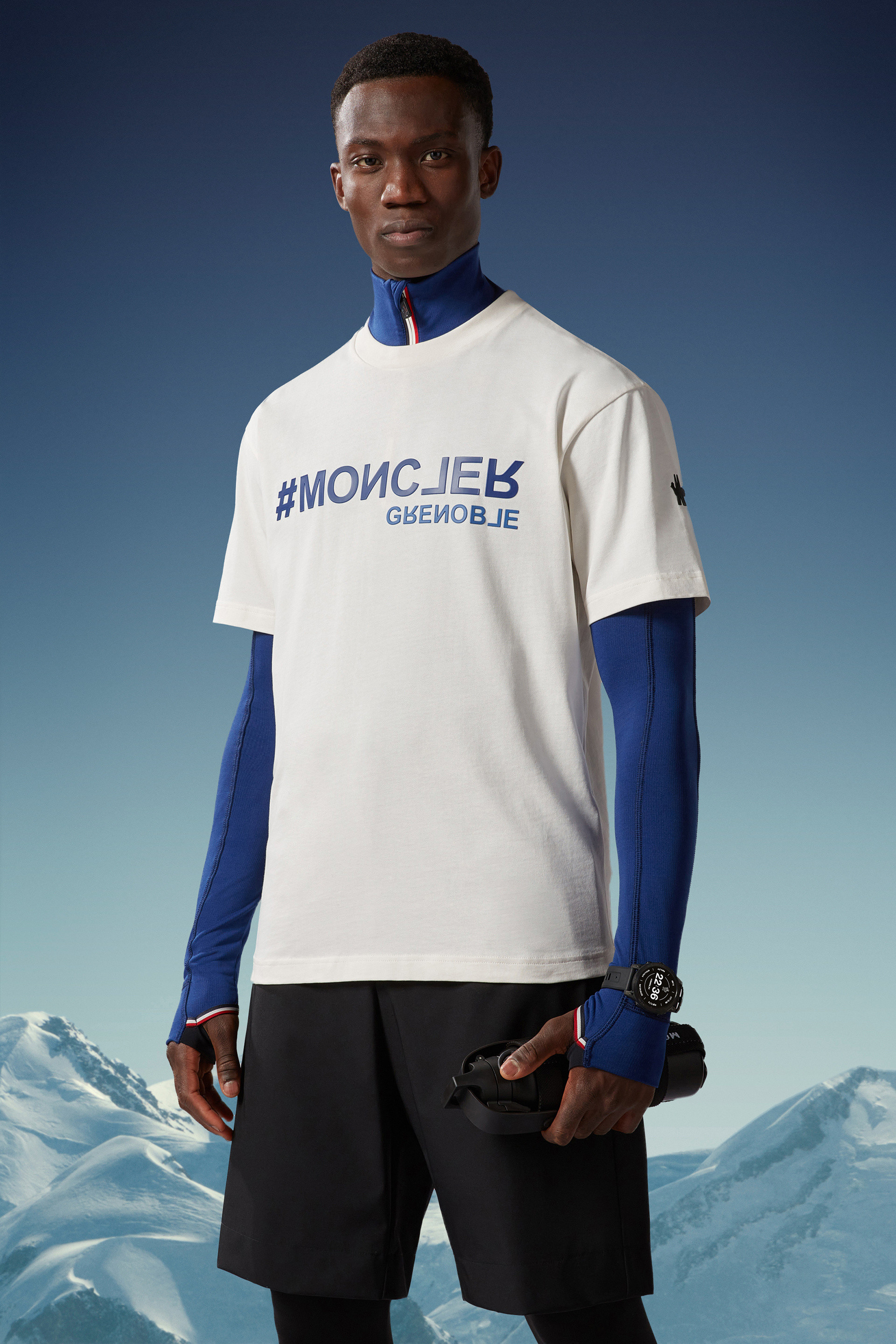 terugbetaling ontwerp Datum White Logo T-Shirt - Polos & T-shirts for Men | Moncler US