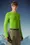 Logo Fleece Sweatshirt Men Bright Green Moncler