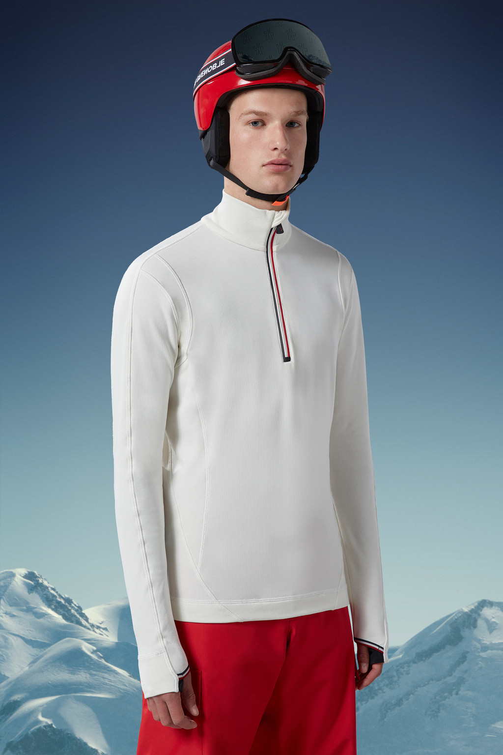 MONCLER スウェット L 雪山-