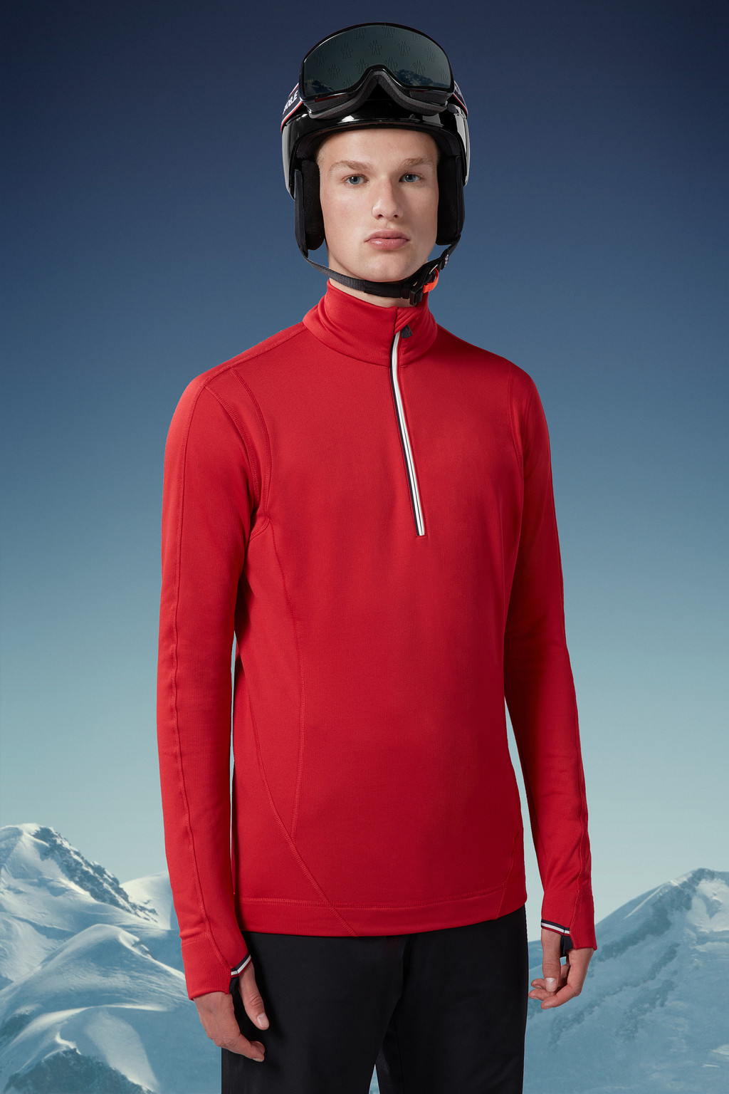 MONCLER スウェット L 雪山-