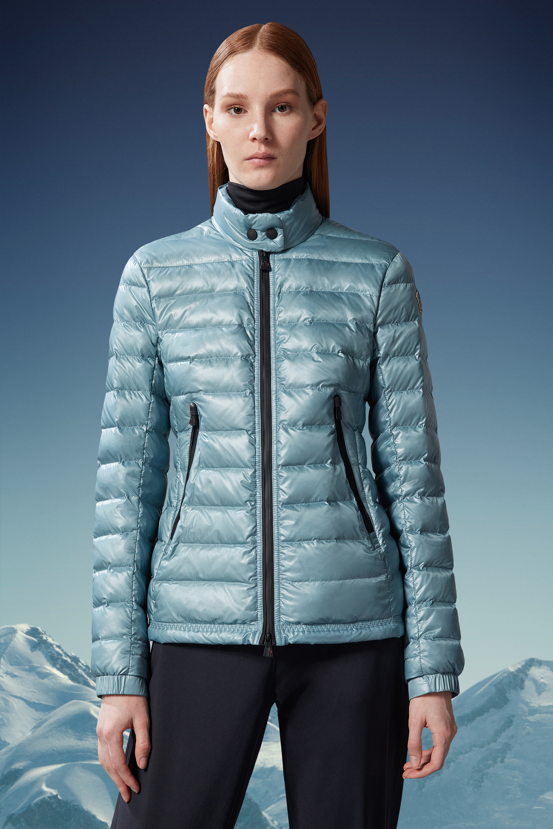 Moncler Moncler Grenoble Bruche Women Outdoor Short Ski Down Jacket (Jackets,Down  and Puffer Jacket)