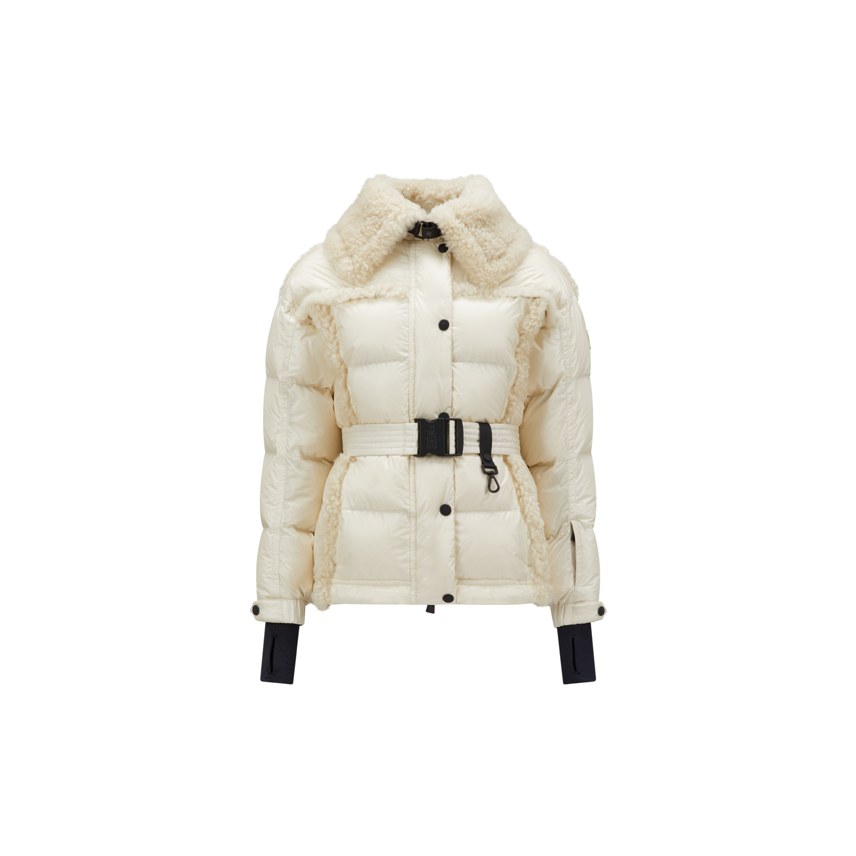 Moncler Doudoune Courte Biollay In White