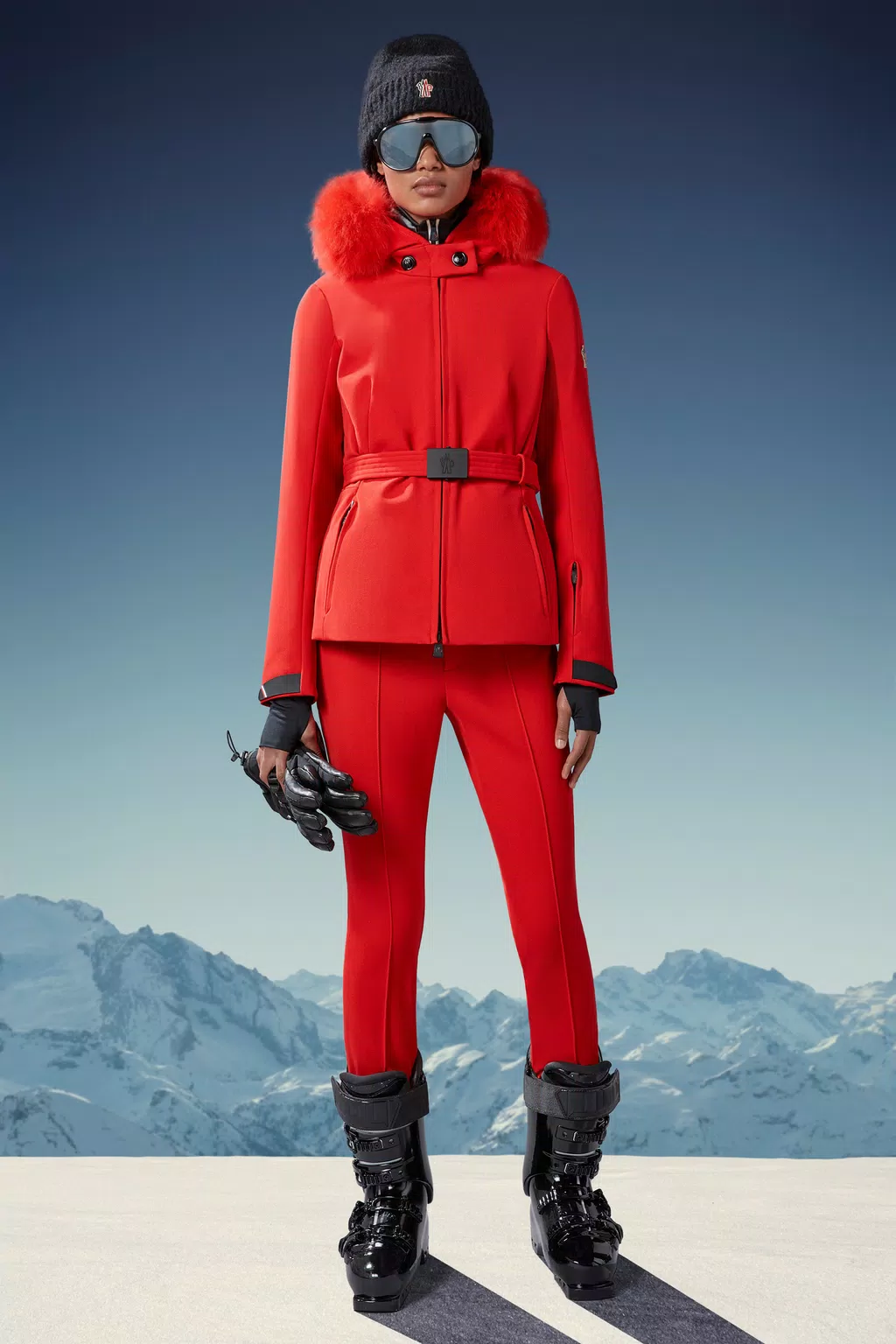 Multicolour Hainet Ski Jacket - Short Down Jackets for Women | Moncler US