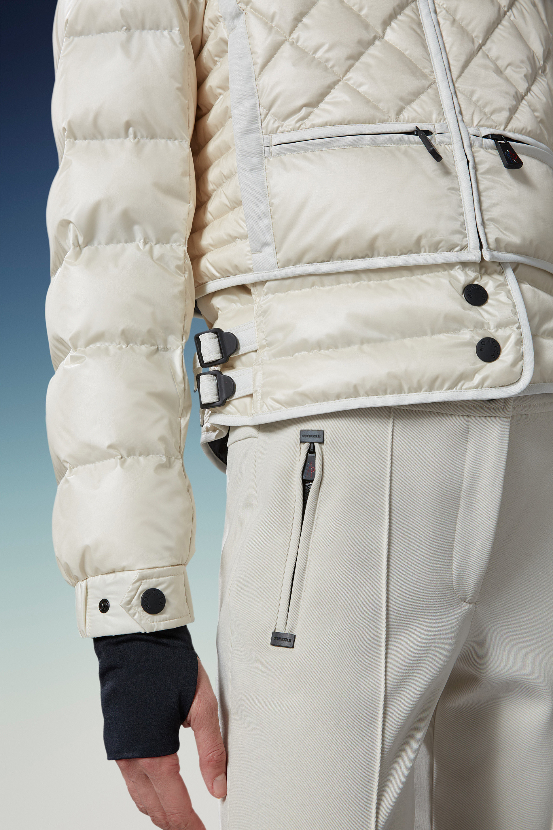 Off White Chaviere Short Down Jacket - Short Down Jackets for