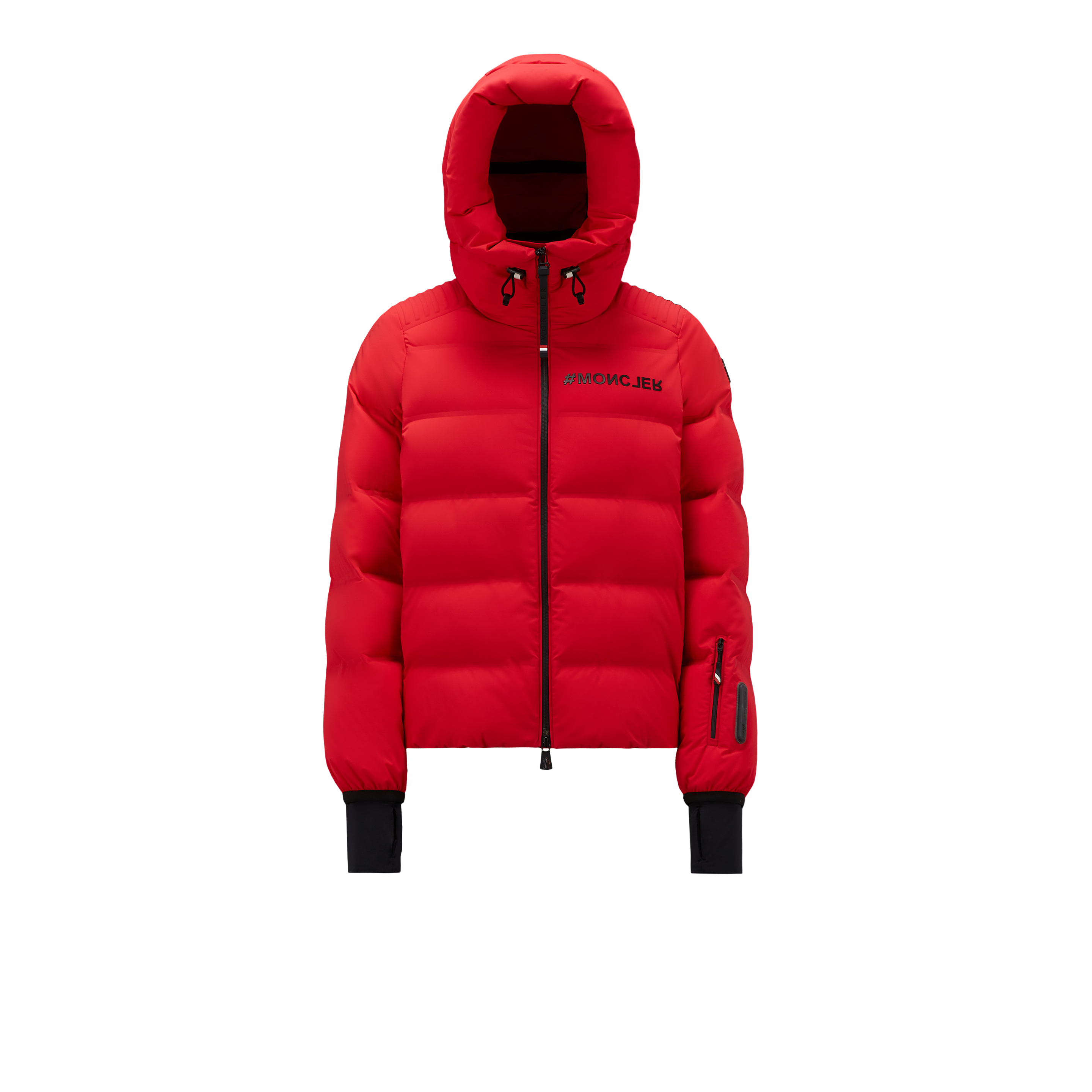 Moncler Doudoune Courte Suisses In Rouge