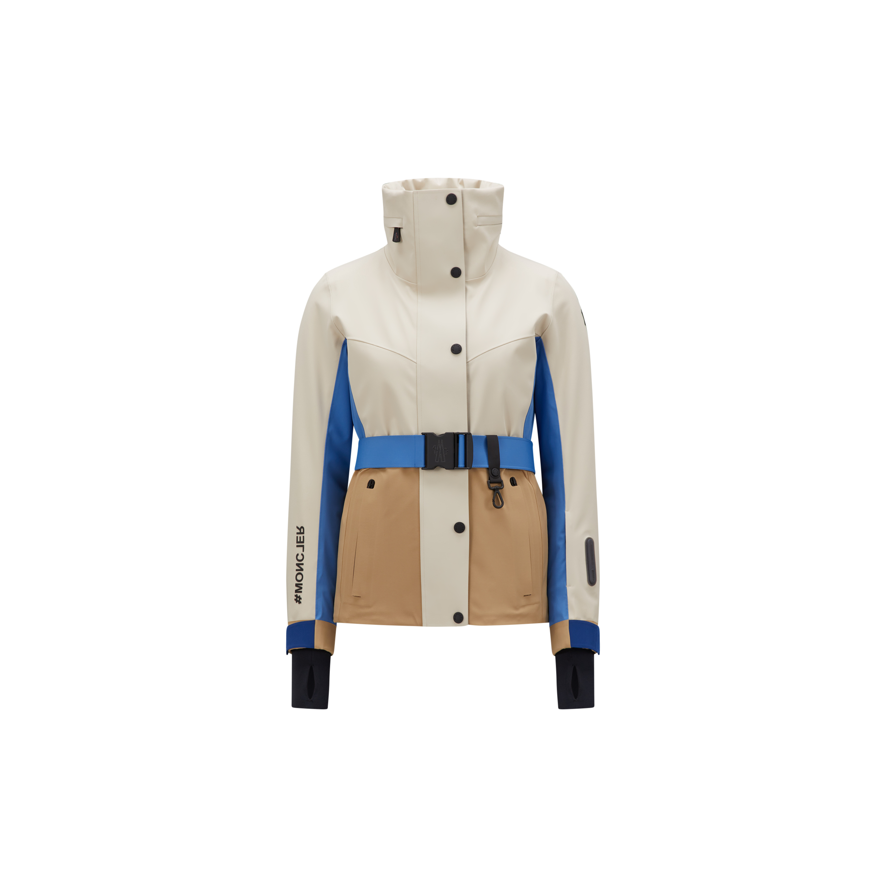 Shop Moncler Hainet Ski Jacket, Women, Multicolour, Size: 1