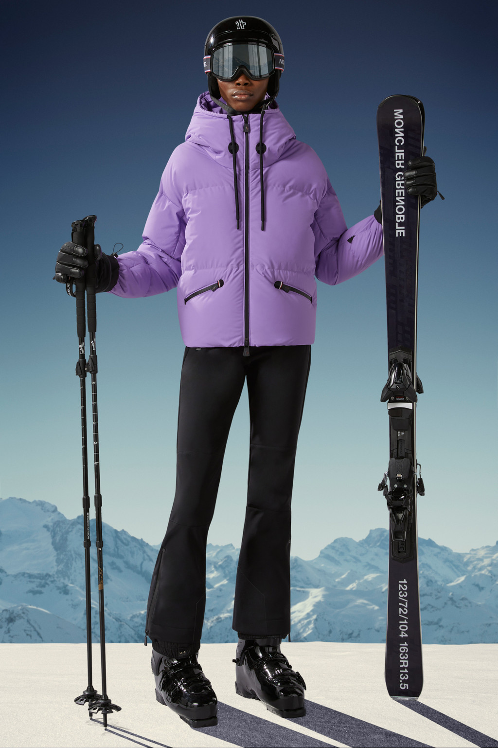 Moncler veste cheap ski femme