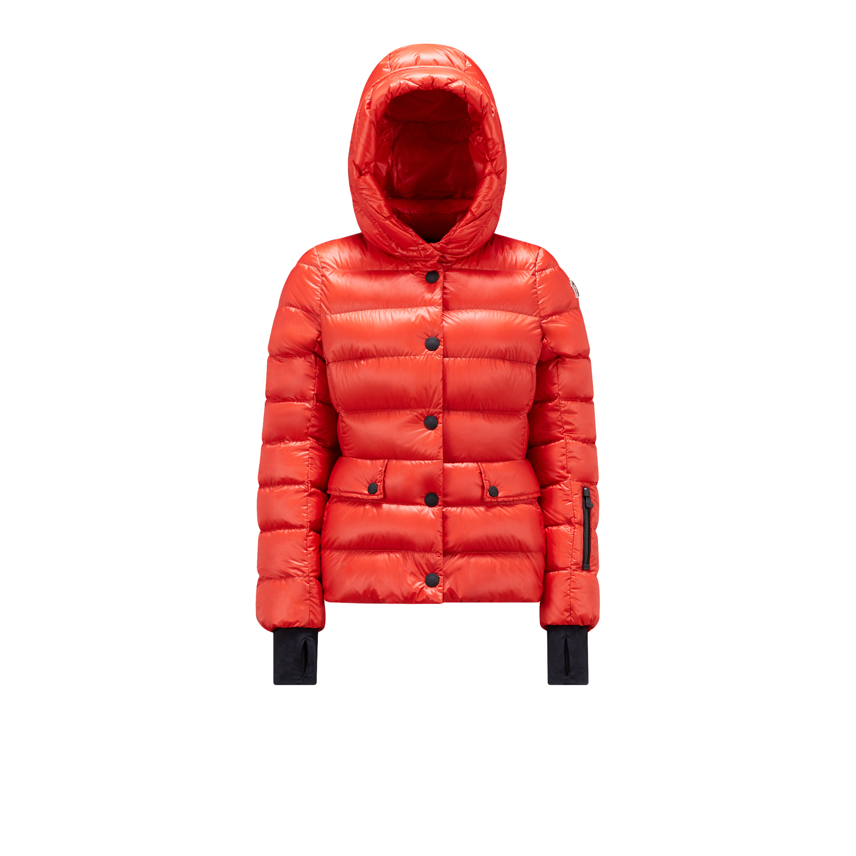 Moncler Doudoune Courte Armoniques In Red