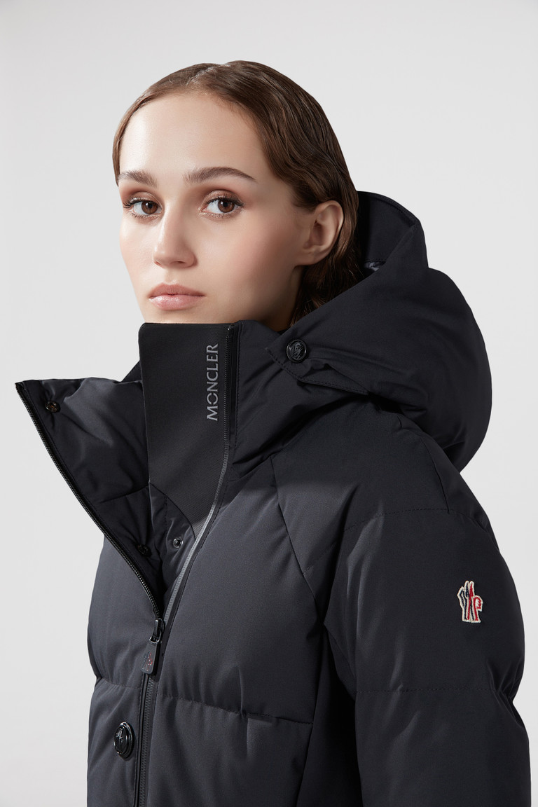 Black Guyane Short Down Jacket Short Down Jackets for Women Moncler US