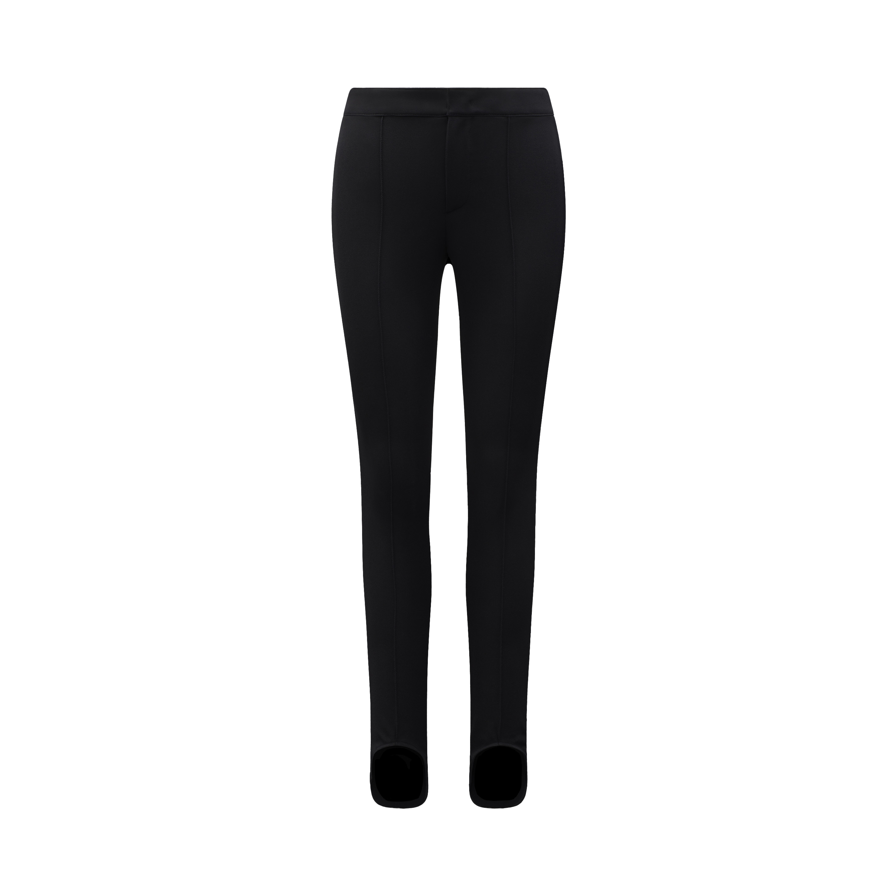 Moncler Stretch Twill Trousers Black