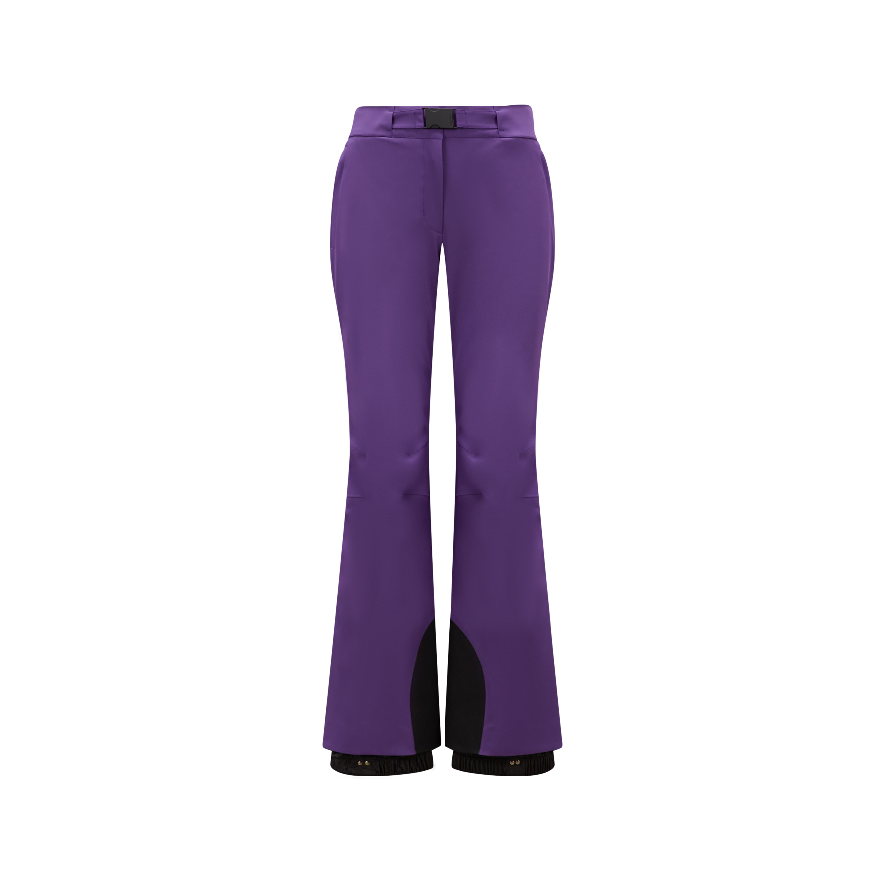 Shop Moncler Ski Pants Purple In Violet
