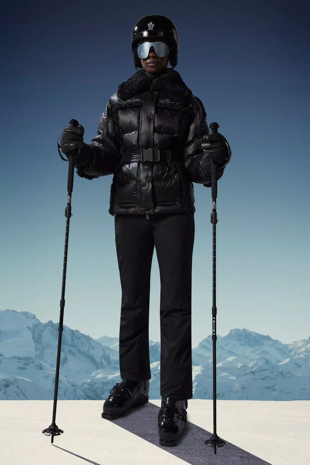 Pantalon de ski Femmes Noir Moncler 1