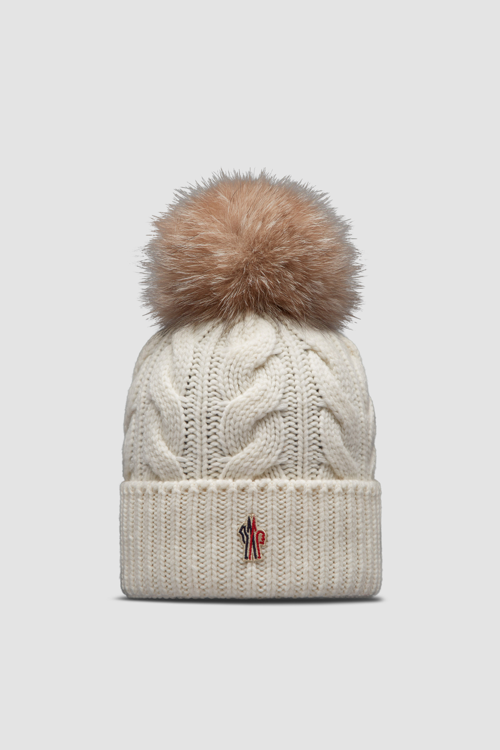 Bonnet moncler shop pompon fourrure