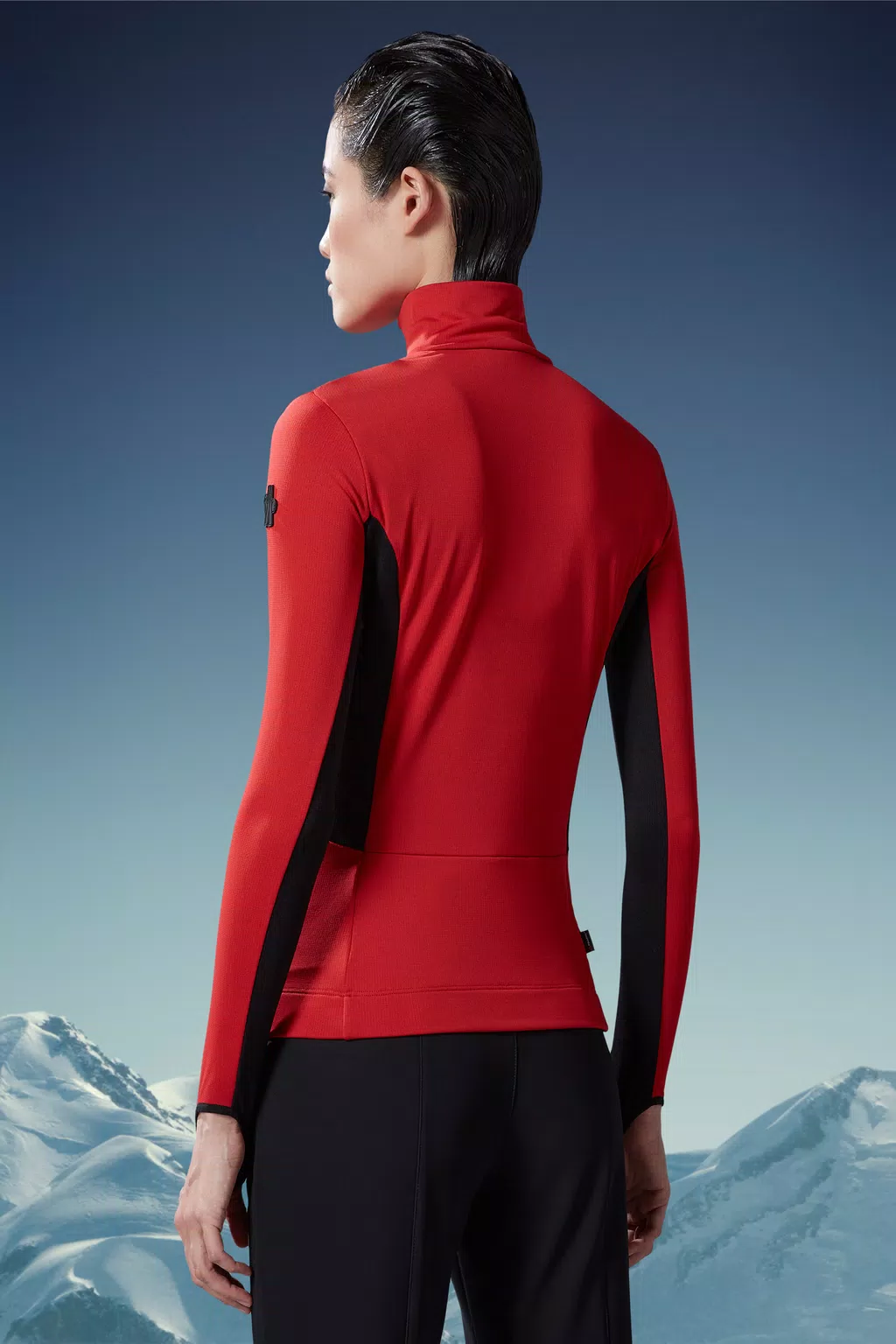 Fire Red Base Layer Turtleneck - Sweatshirts for Women | Moncler US