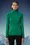 Wool & Fleece Polo Neck Jumper Women Emerald Green Moncler 4