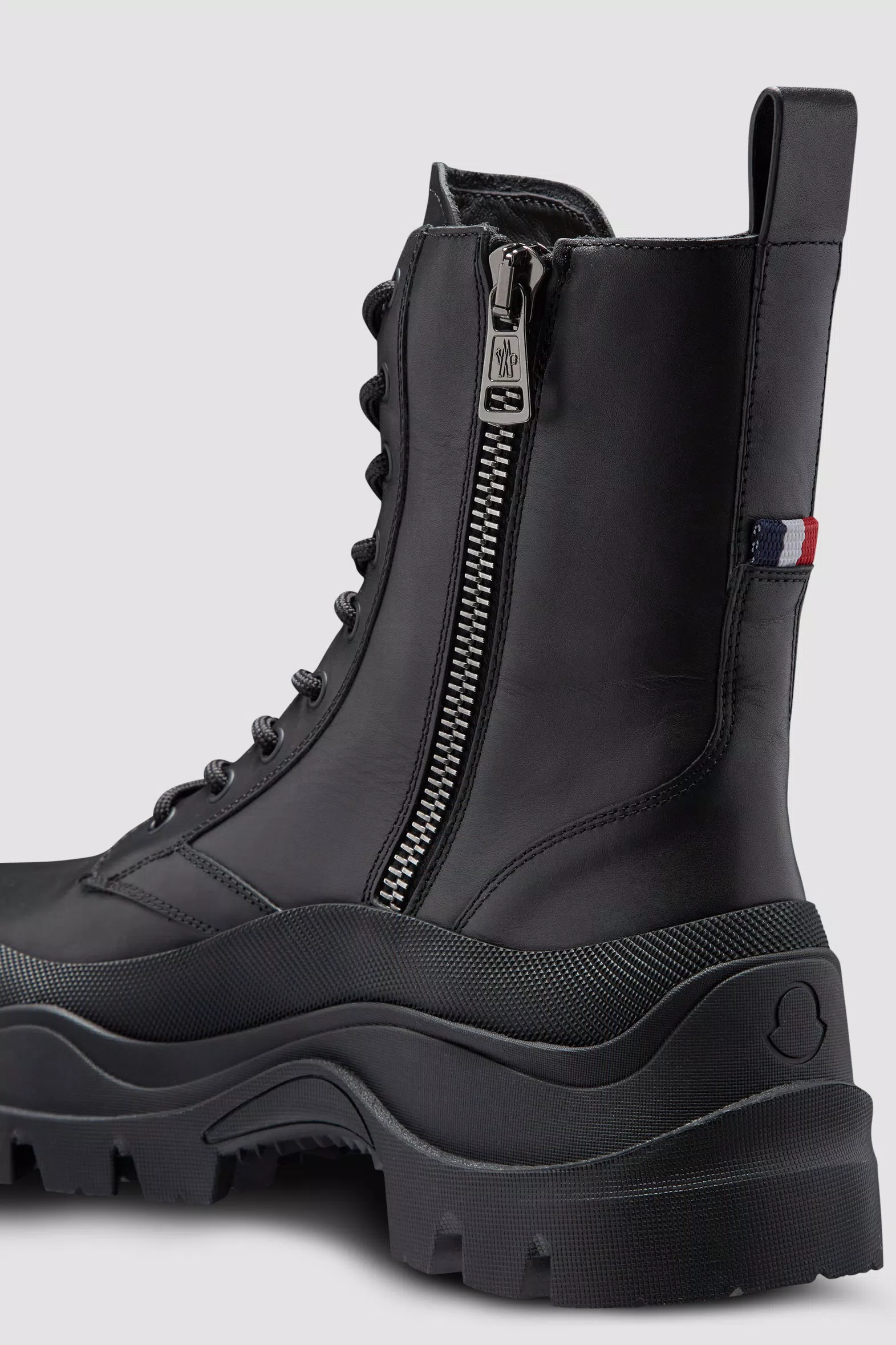 Black Larue Trek Lace-Up Boots - Boots for Men | Moncler US