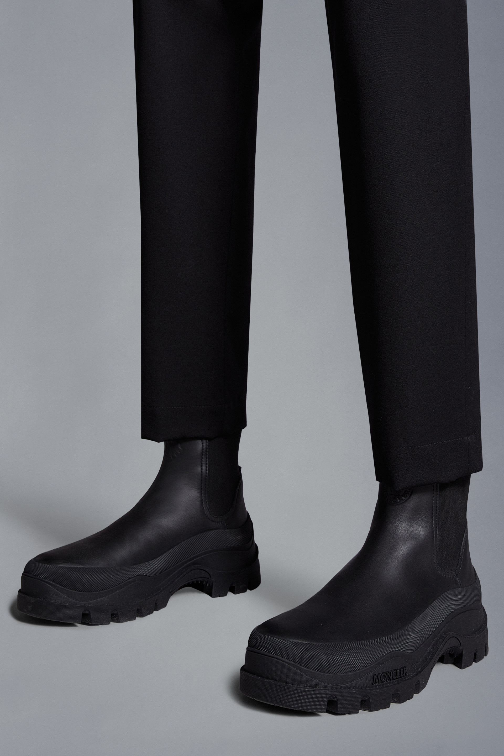 Black Larue Chelsea Boots - Boots for Men | Moncler CA