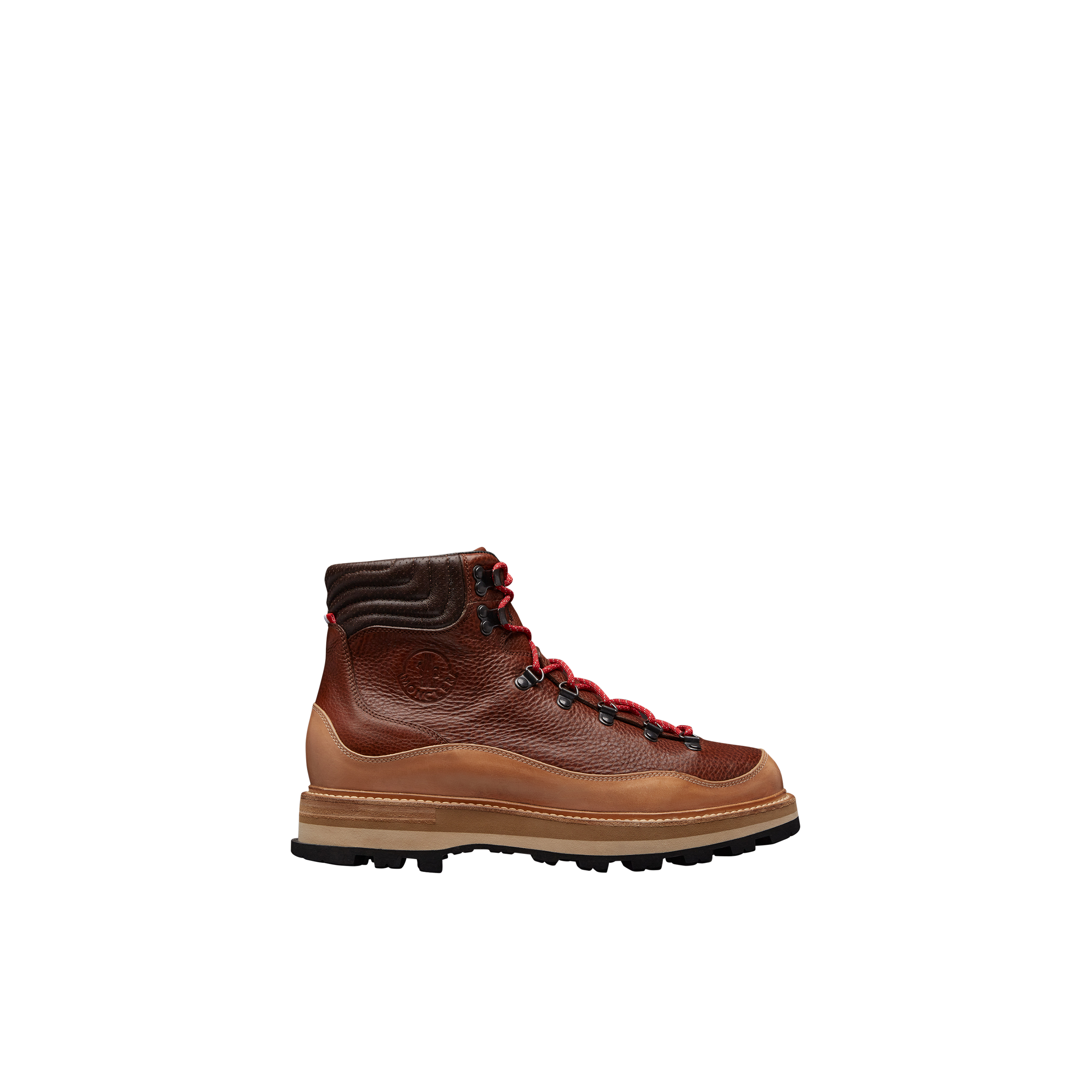 Moncler Collection Peka Trek Hiking Boots Multicolour In Multicolore
