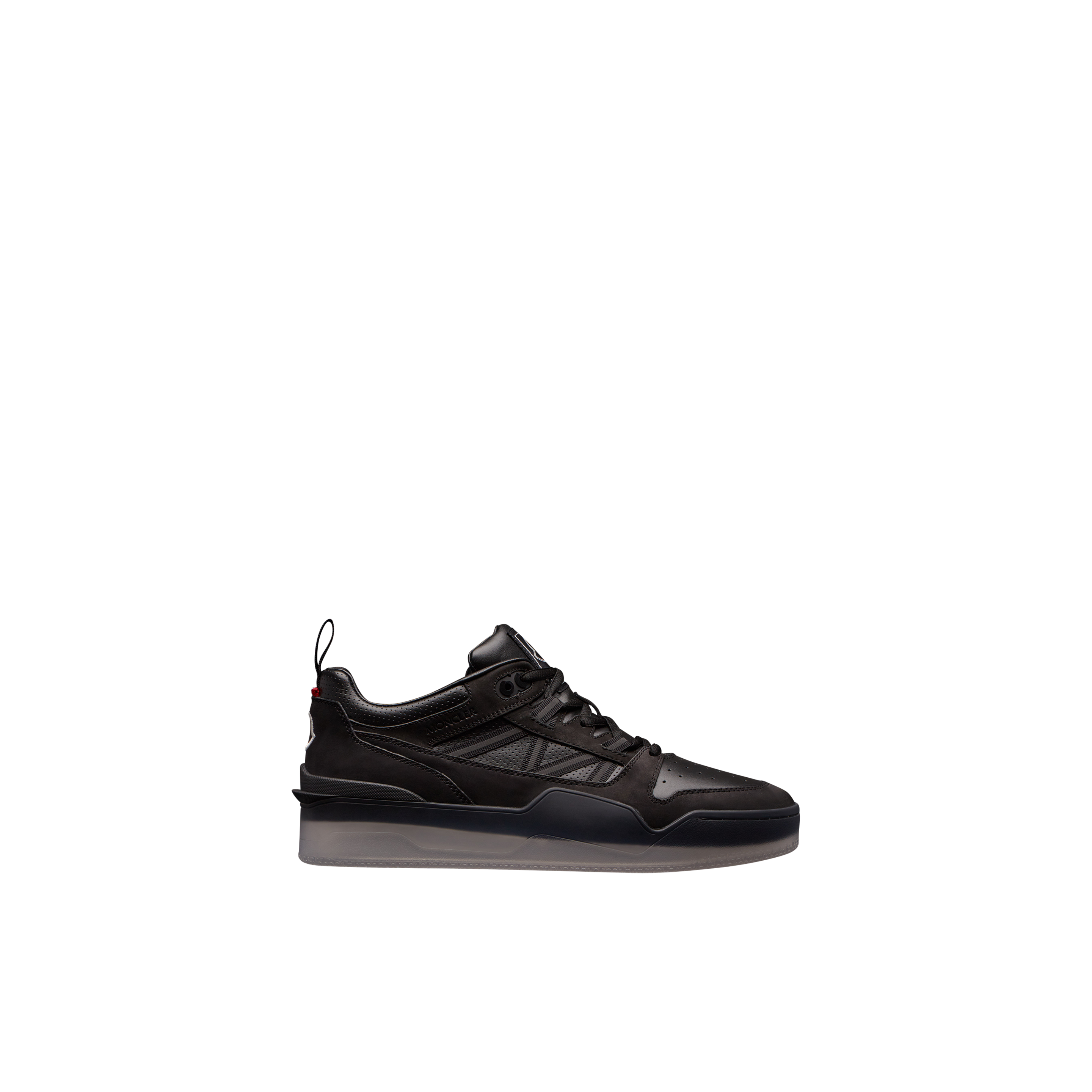 Moncler Collection Sneakers Basses Pivot In Black