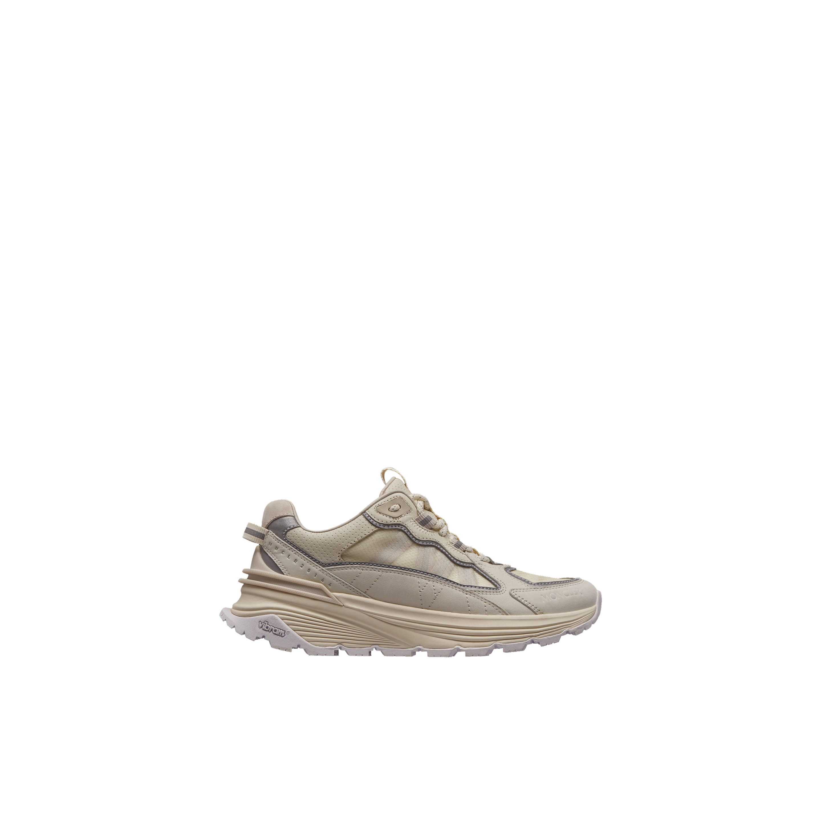 Moncler Collection Sneakers Basse Lite Runner In Blanc