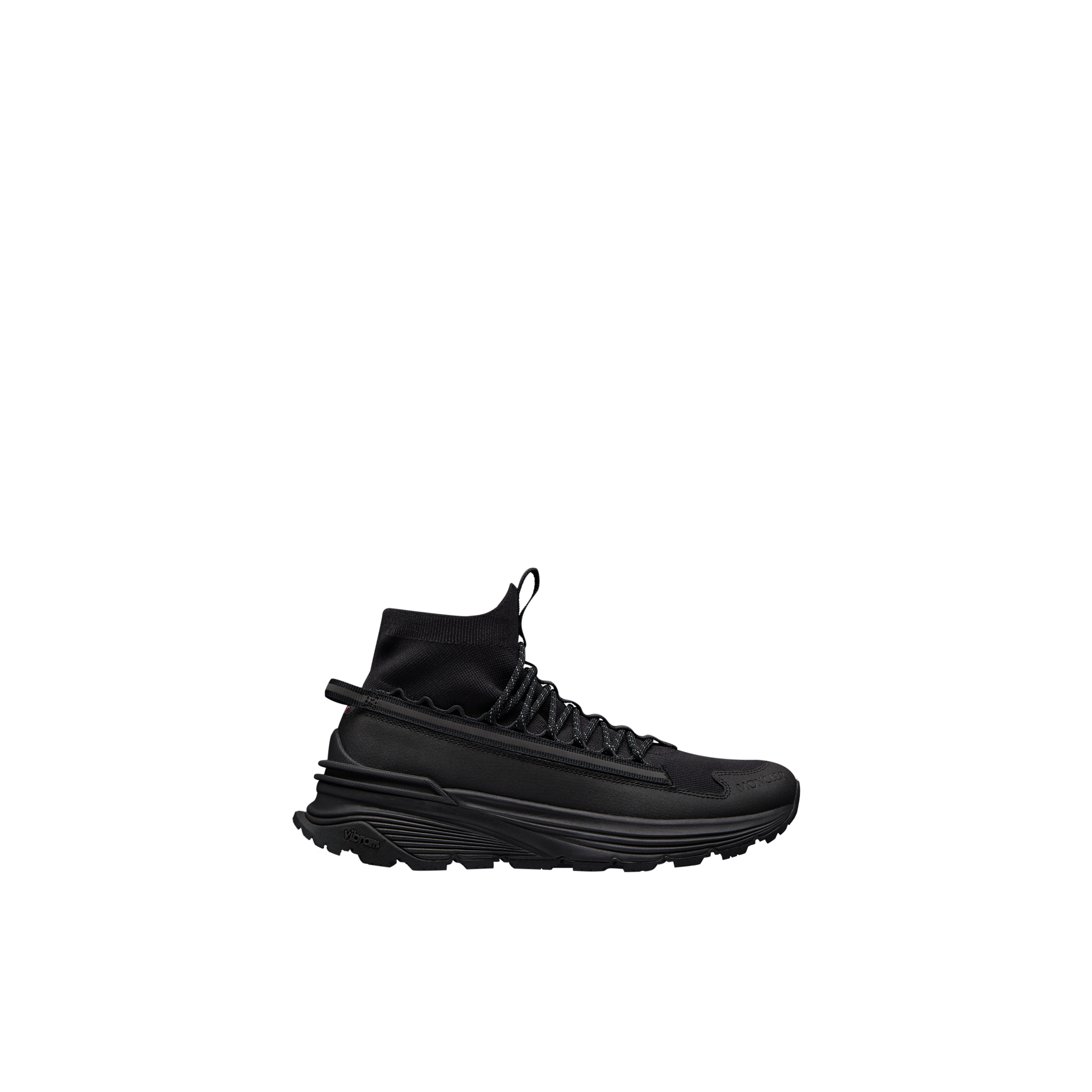 Moncler Collection Monte Runner Trainers Black In Noir